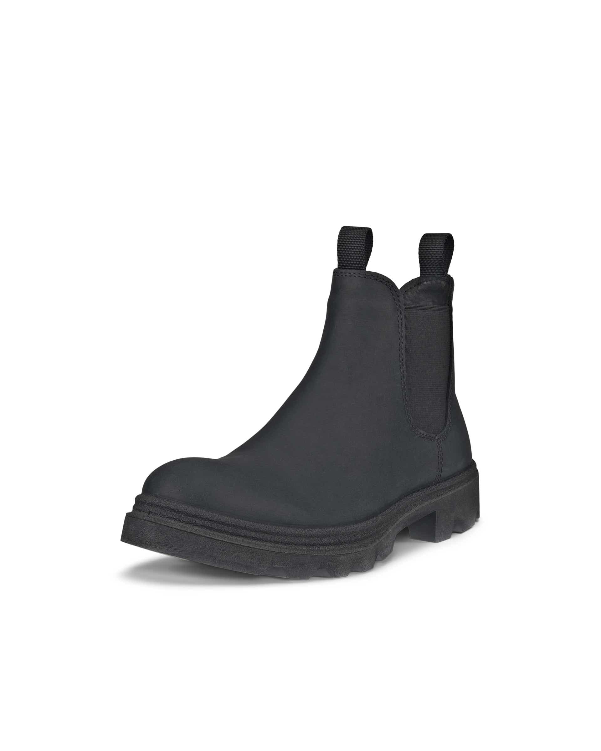 ECCO® Grainer Dames nubuck Chelsea boot - Zwart - Main