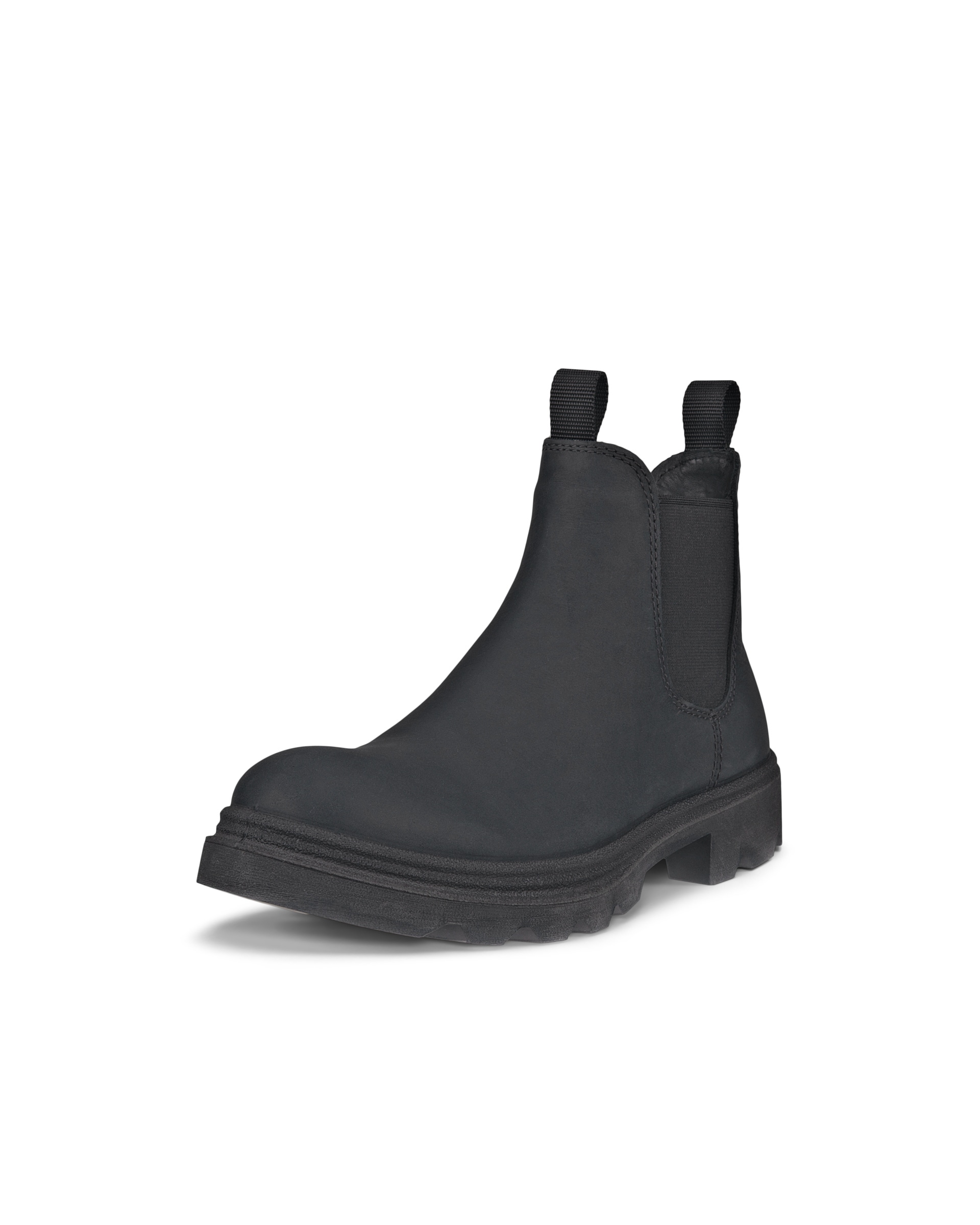 ECCO® Grainer Dames nubuck Chelsea boot - Zwart - Main