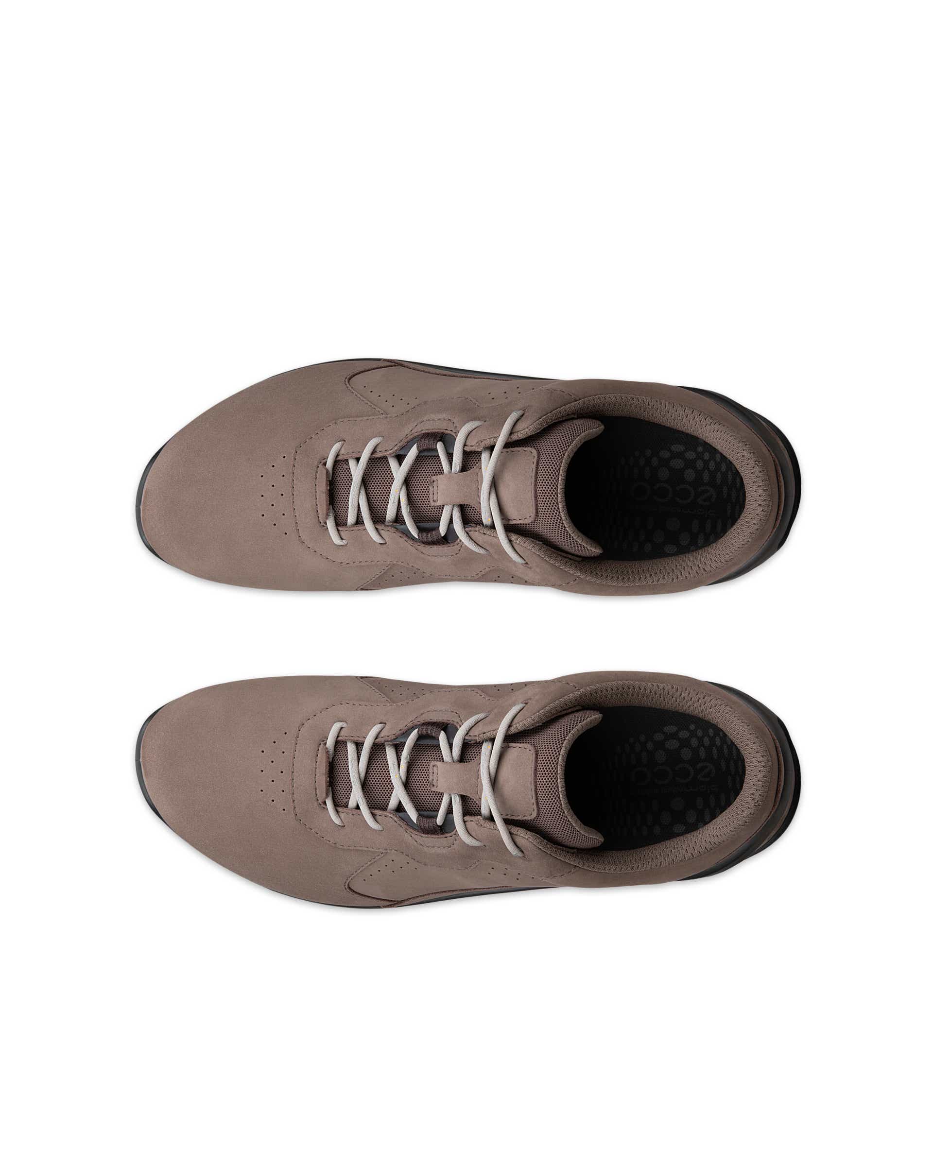 ECCO® BIOM ENERGI herre sneakers nubuk - Brun - Top left pair