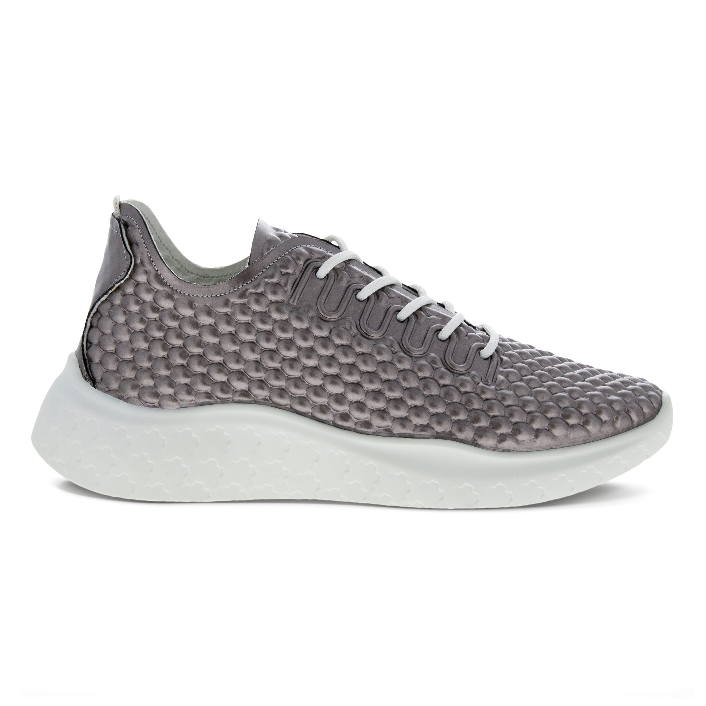 ECCO Therap ウィメンズ レザースニーカー | メタリック