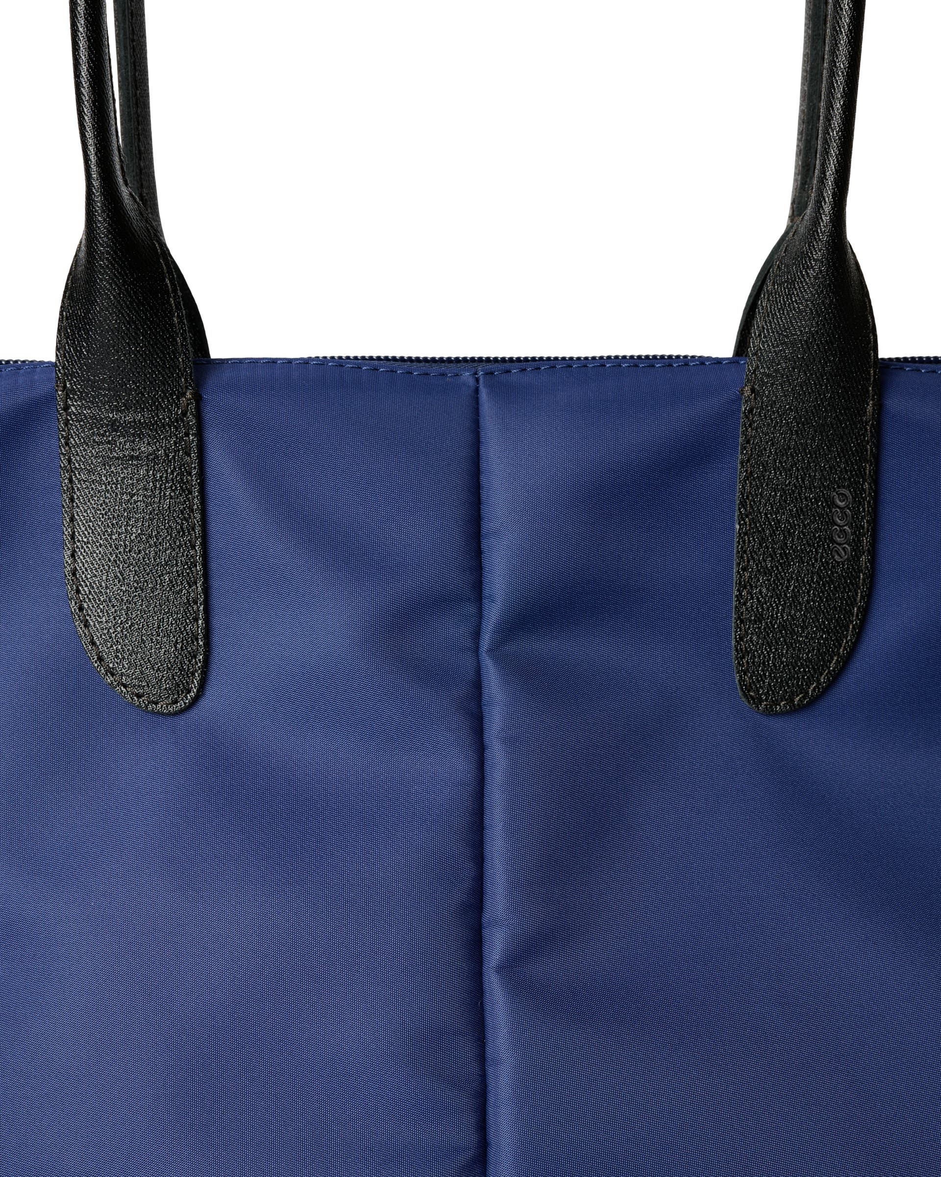 ECCO® Tote shopper taske i læder - Blå - Detail-1