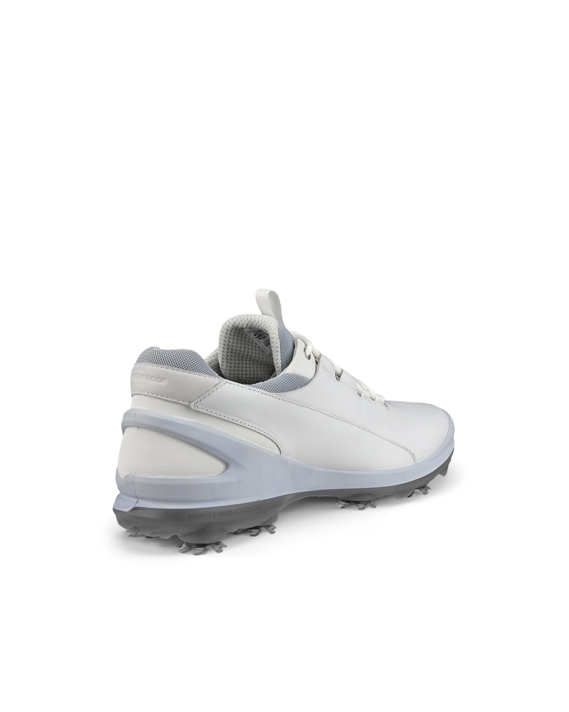 Zapatos golf tacos impermeable de piel ECCO® Golf Biom Tour para hombre - Blanco - Back
