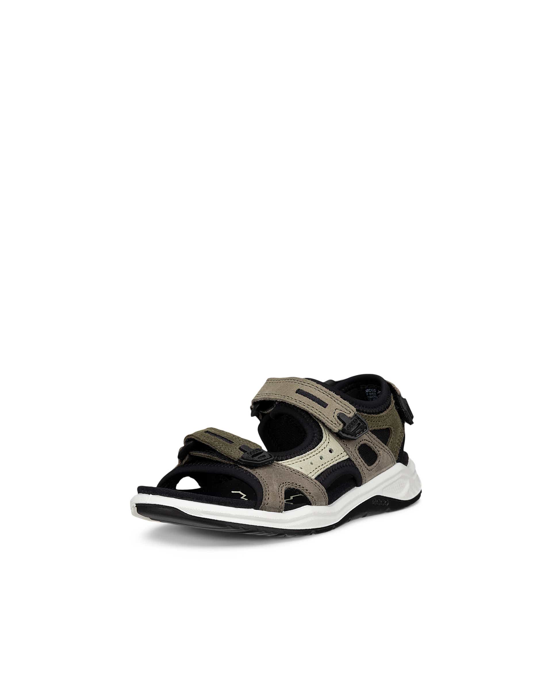 Dziecięce nubukowe sandały outdoor ECCO® X-TRINSIC - Zielony - Main