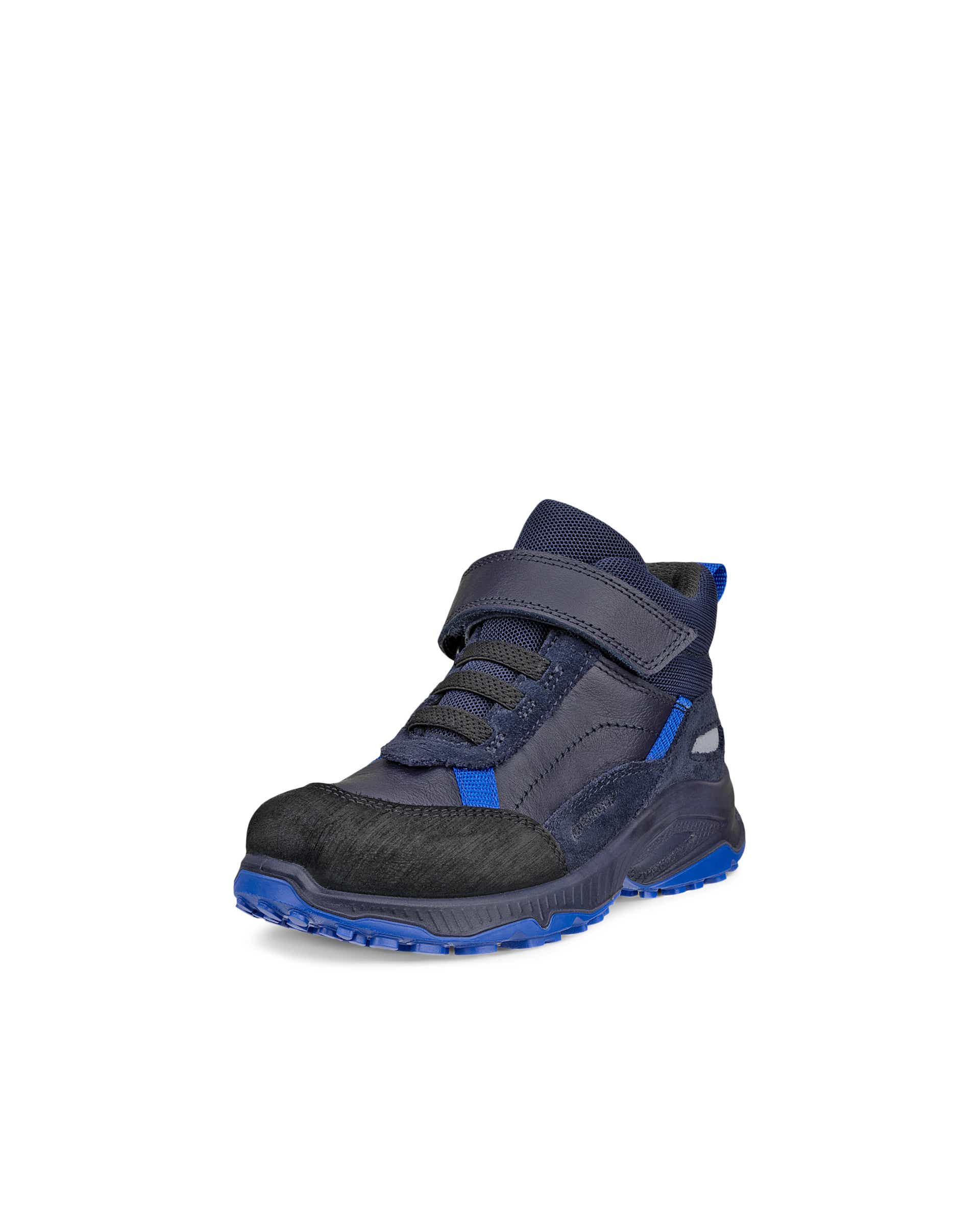 Botins caminhada couro criança ECCO® RECEPTOR XP K - Azul - Main