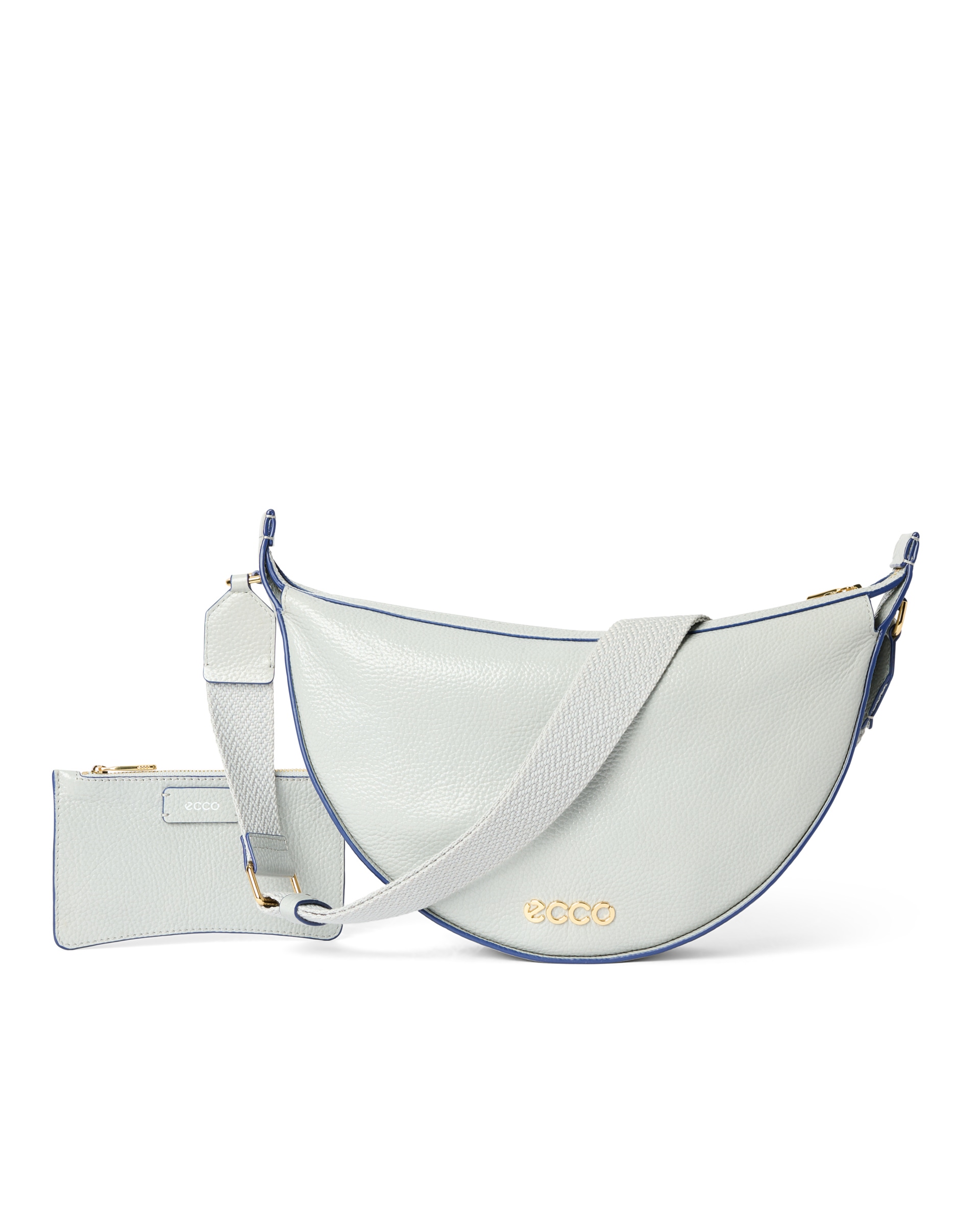 【BBYB】24SS★ Ecor Medium Shoulder Bag ECCO FORTUNE SHOULDER BAG MEDIUM | Grey