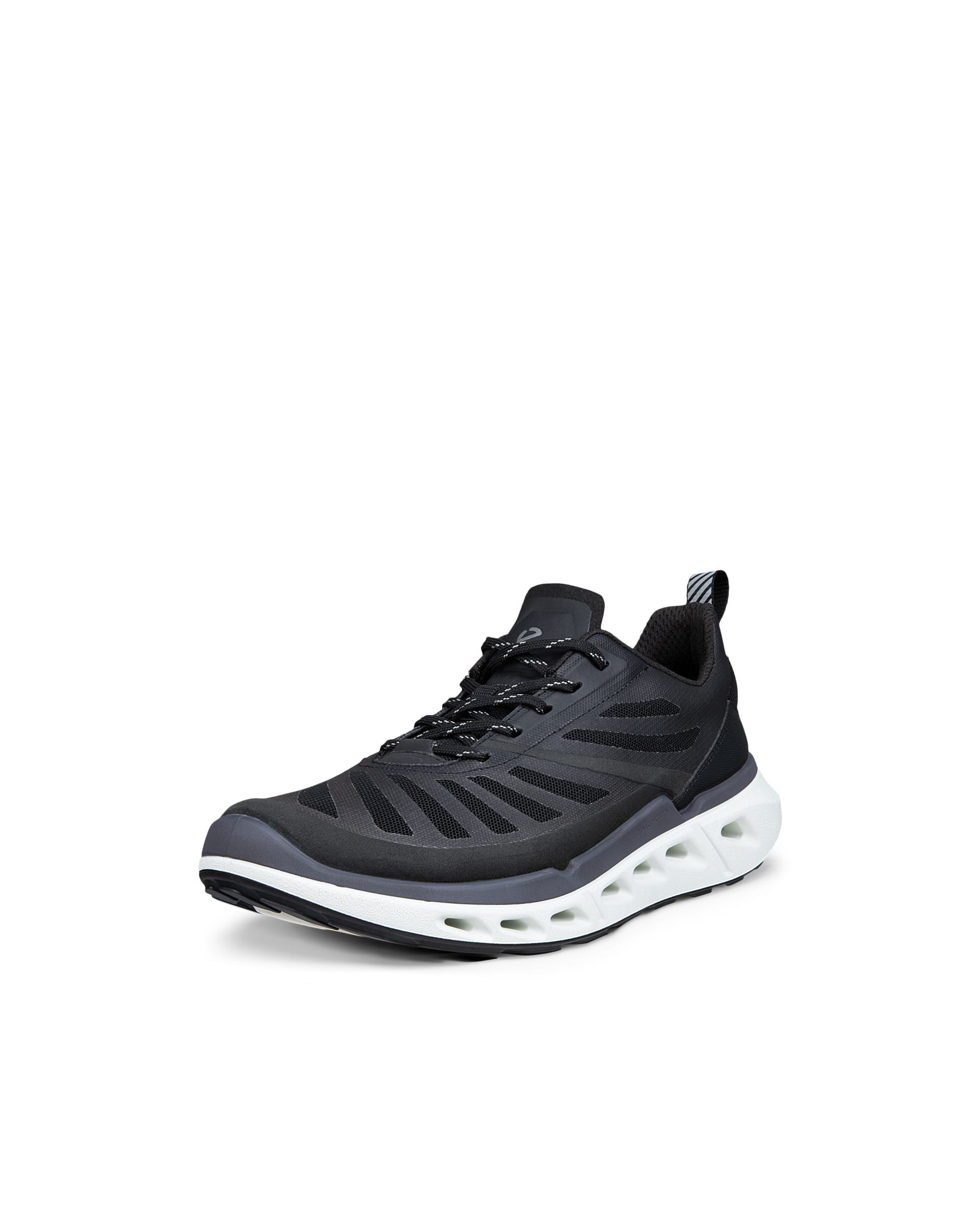 ECCO BIOM 720 WOMEN ウィメンズ レザースニーカー - ブラック - Main