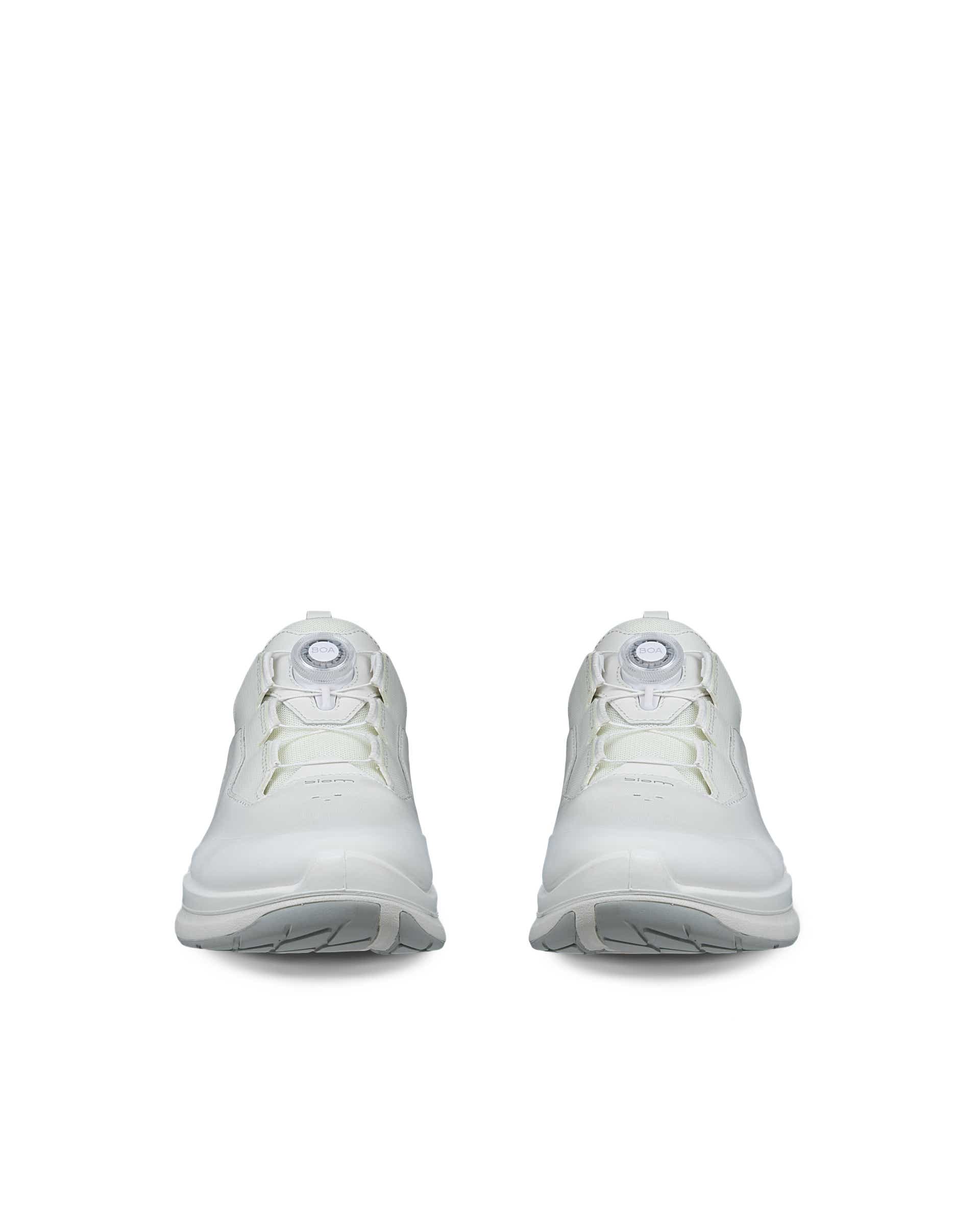 ECCO® BIOM 2.2 Damen Sneaker aus Leder & Textil - Weiß - Front pair