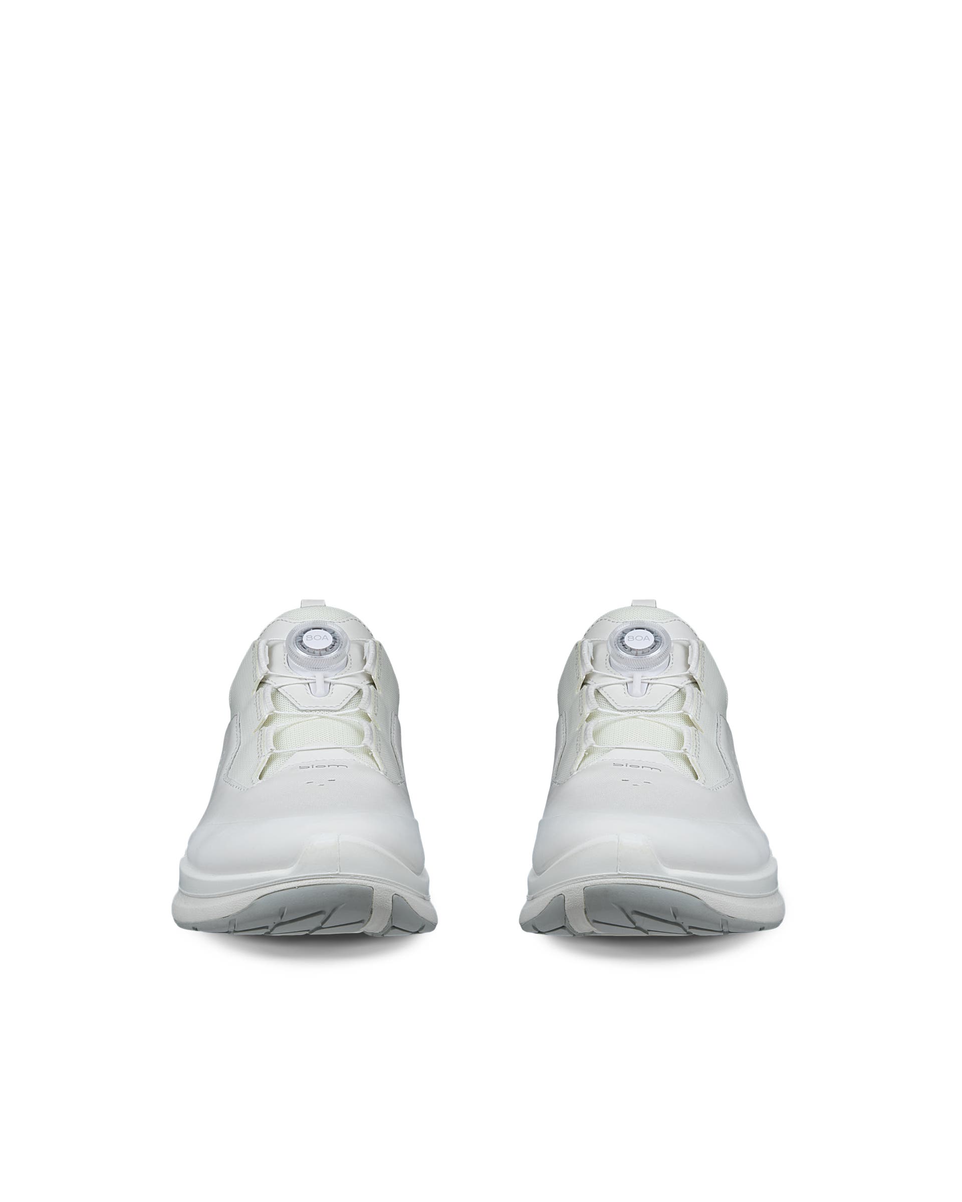 ECCO® BIOM 2.2 Damen Sneaker aus Leder & Textil - Weiß - Front pair
