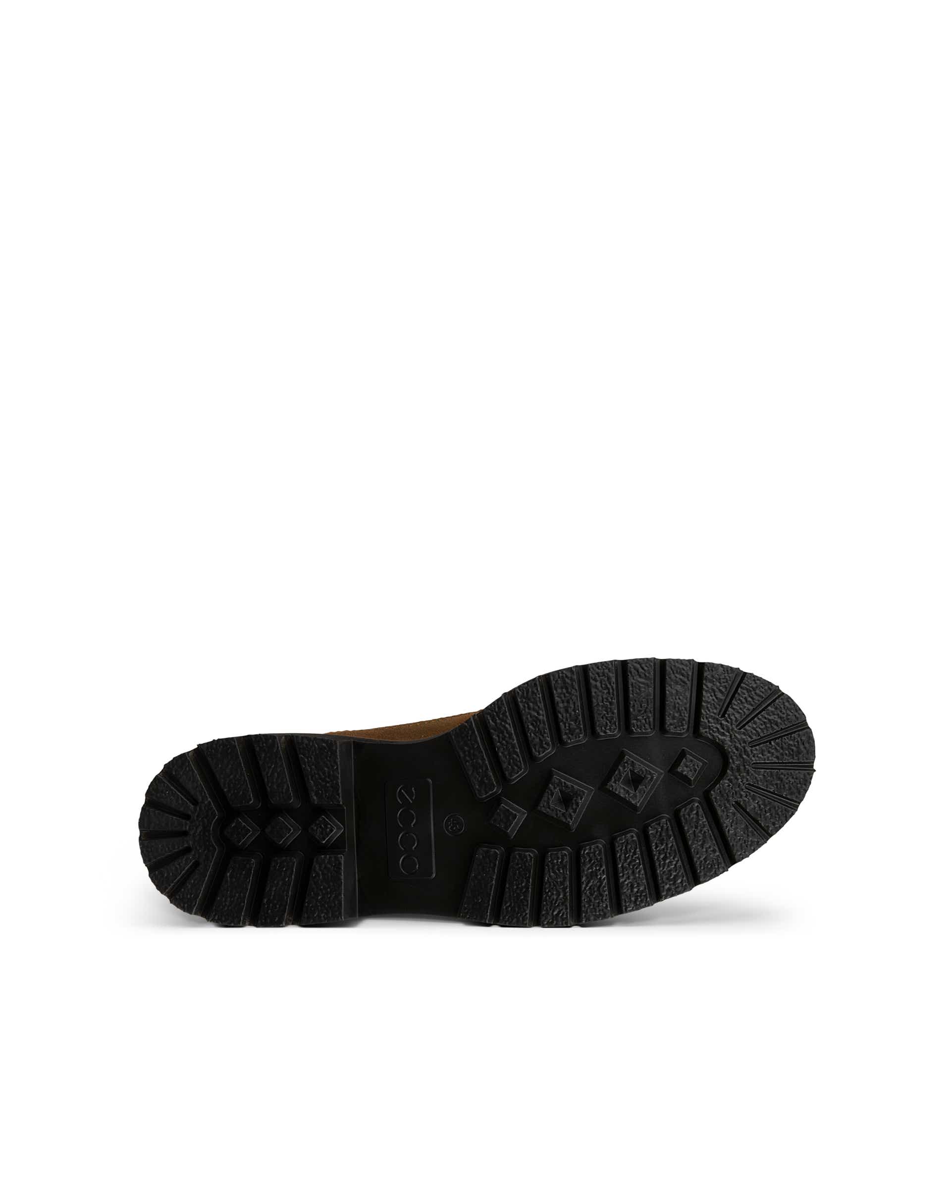 Miesten ECCO® CHARLESTOWN vedenkestävä nauhallinen saapas mokkaa - Ruskea - Sole
