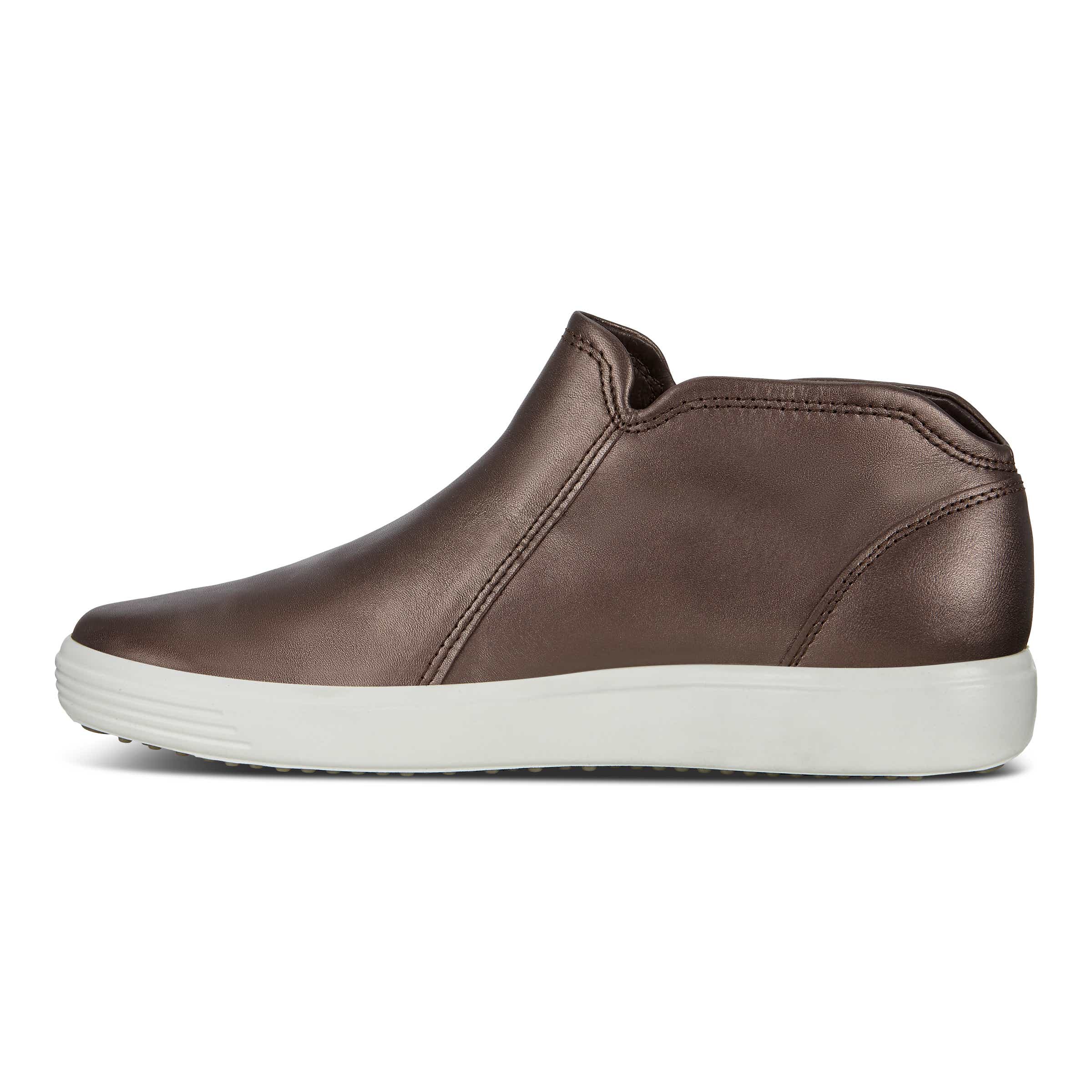 ECCO Women's Soft 7 Ankle Boots - Grey - Inside
