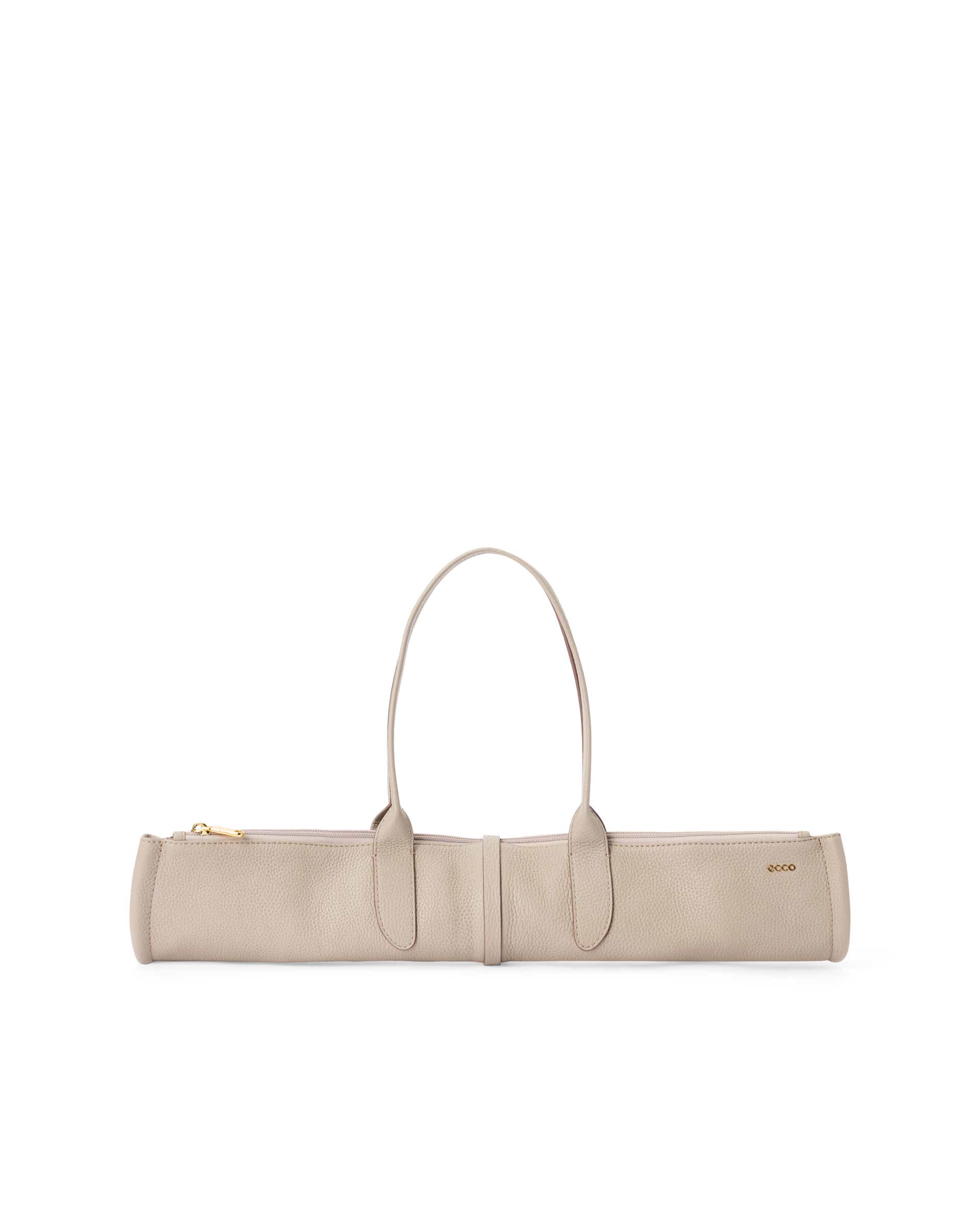 Kožená taška tote ECCO® Tote - Béžová - Detail-1
