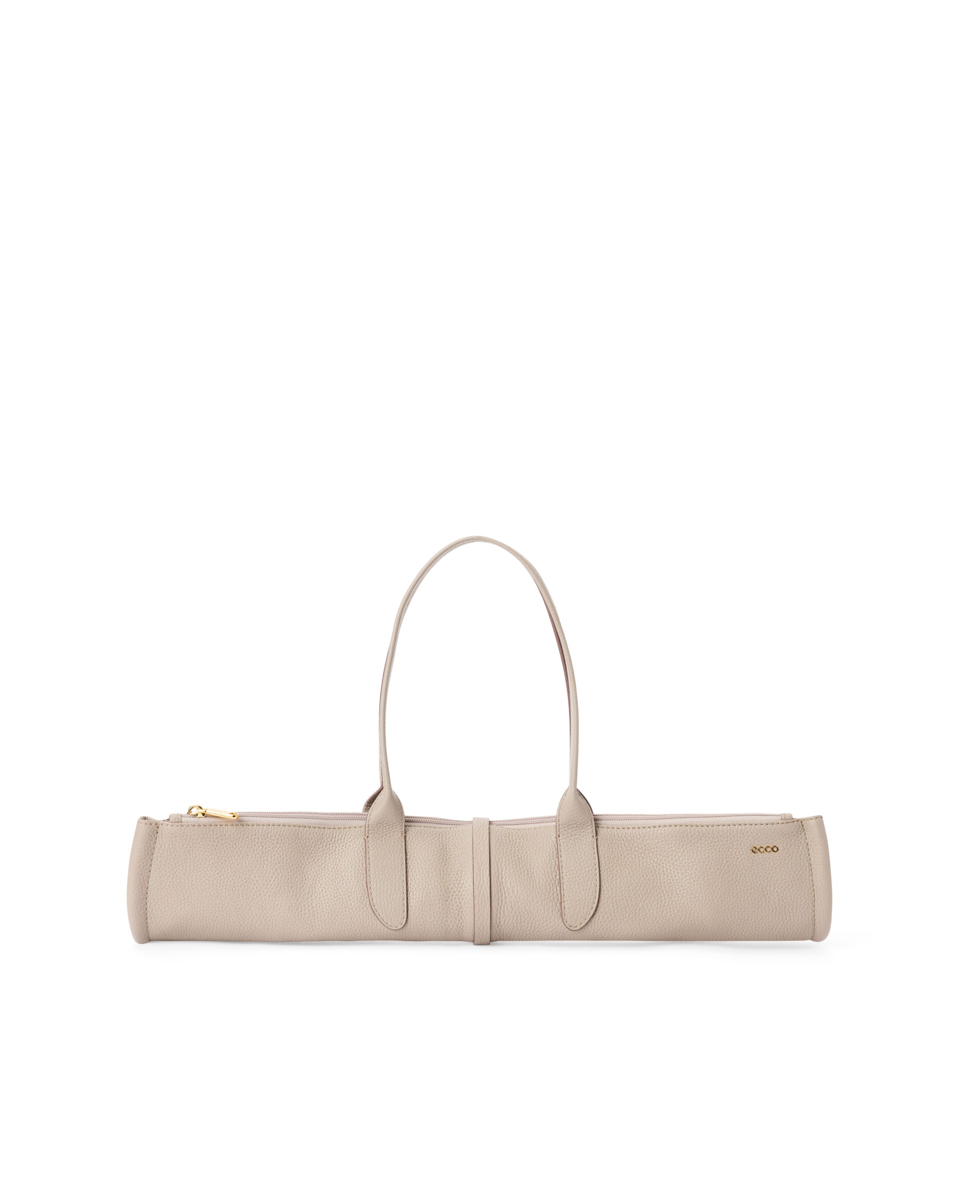 Skórzana torba shopper ECCO® Tote - Beżowy - Detail-1