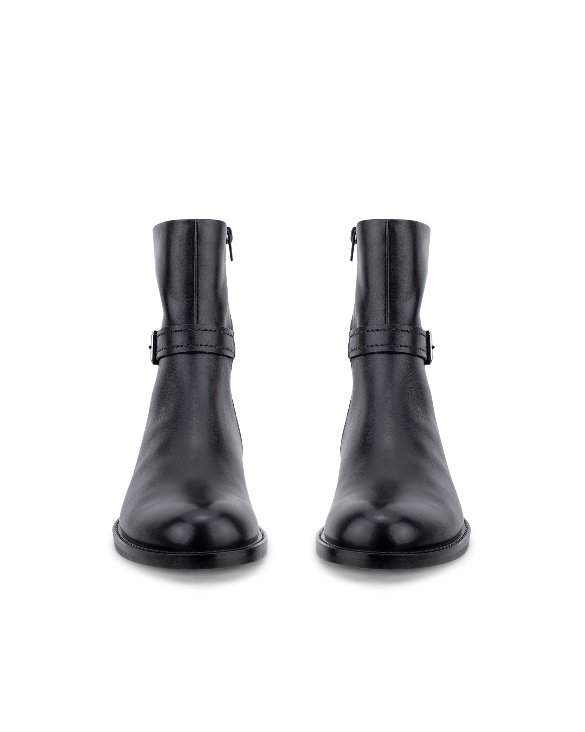 Women's ECCO® SARTORELLE 25 Leather Ankle Boot - Black - Outside