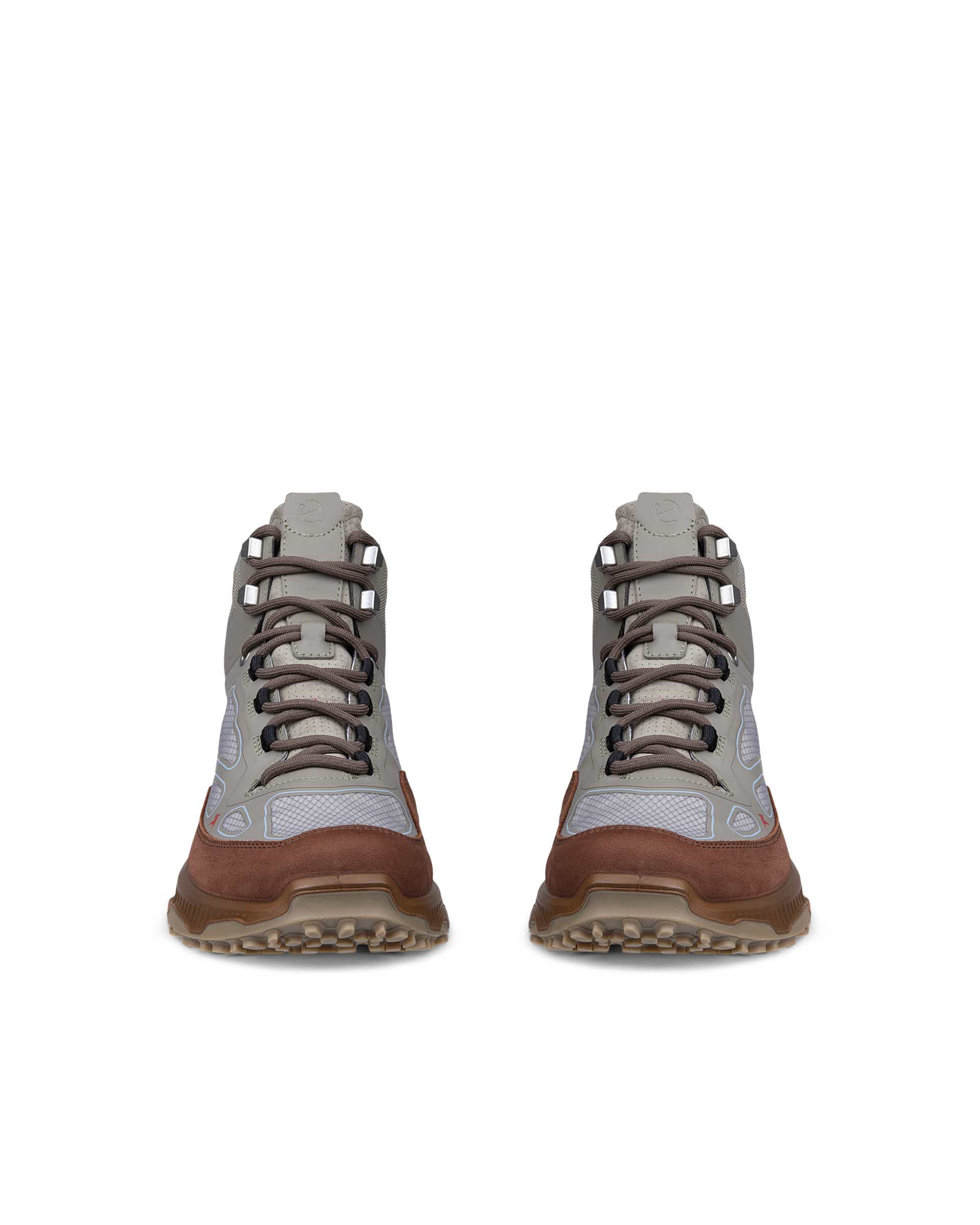 ECCO RECEPTOR XP WOMEN ウィメンズ レザーブーツ - グリーン - Front pair