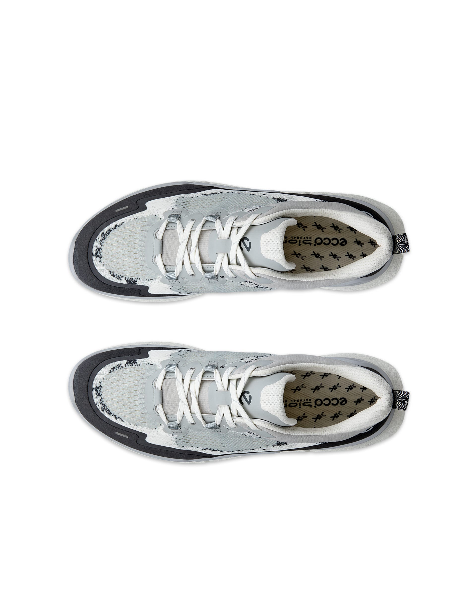 Men's ECCO® Biom 2.2 Breathru Textile Sneaker - Grey - Top left pair