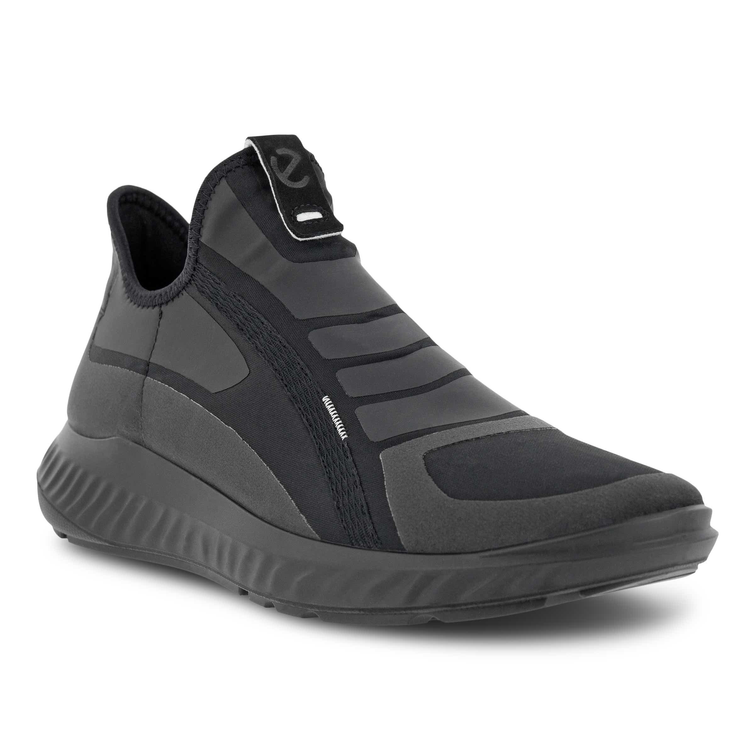 ECCO ATH 1F メンズ テキスタイルスリップオンスニーカー - ブラック - Main