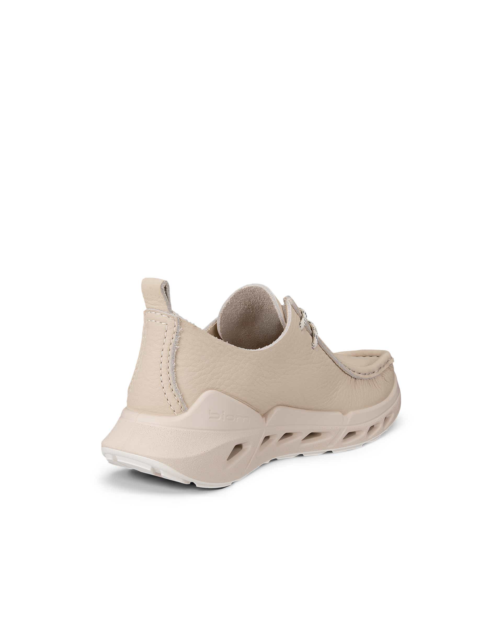 ECCO Biom 720 Women ウィメンズ レザーシューズ - ベージュ - Back
