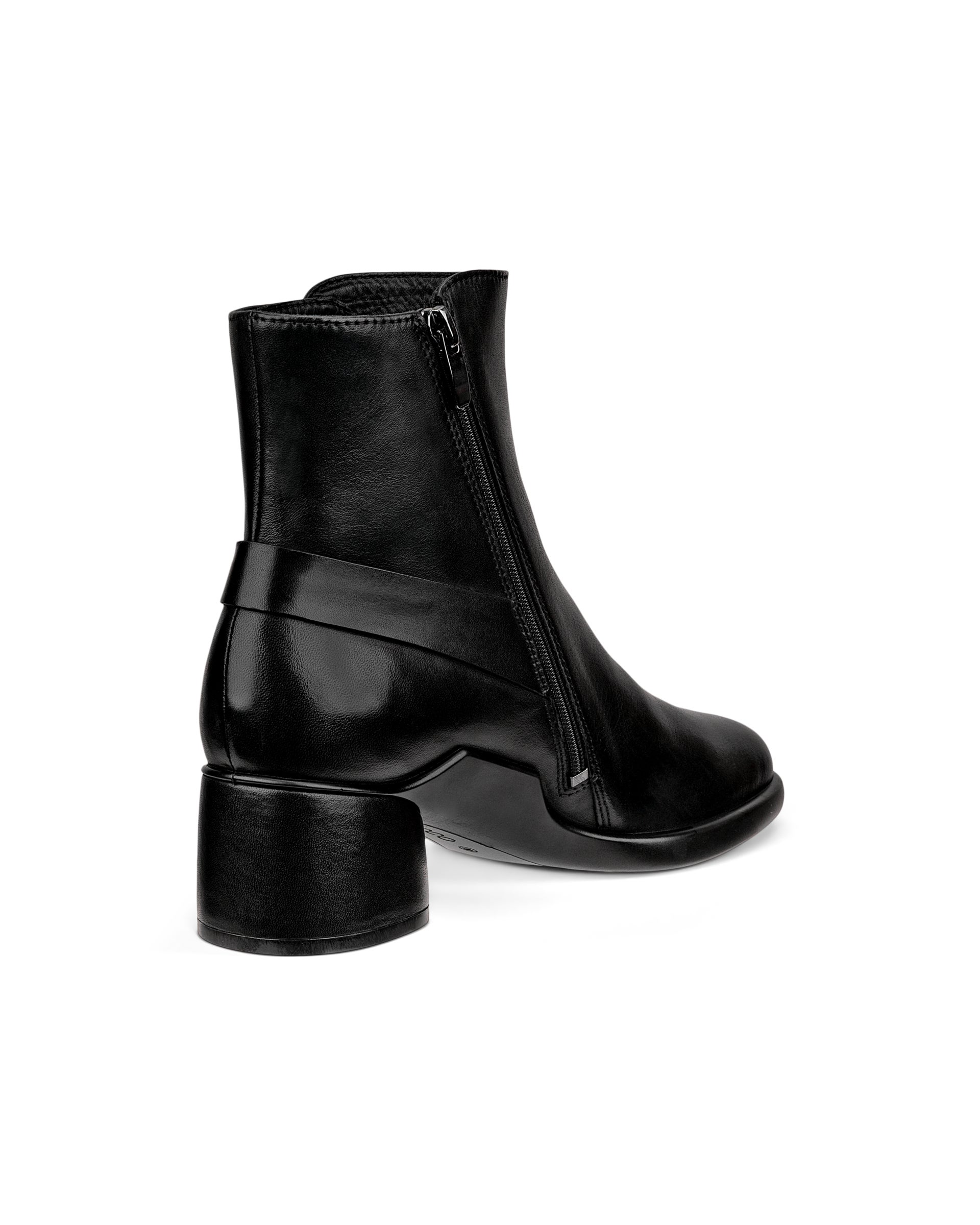 Dámská kožená kotníčková obuv ECCO® SCULPTED LX 35 - Černá - Back