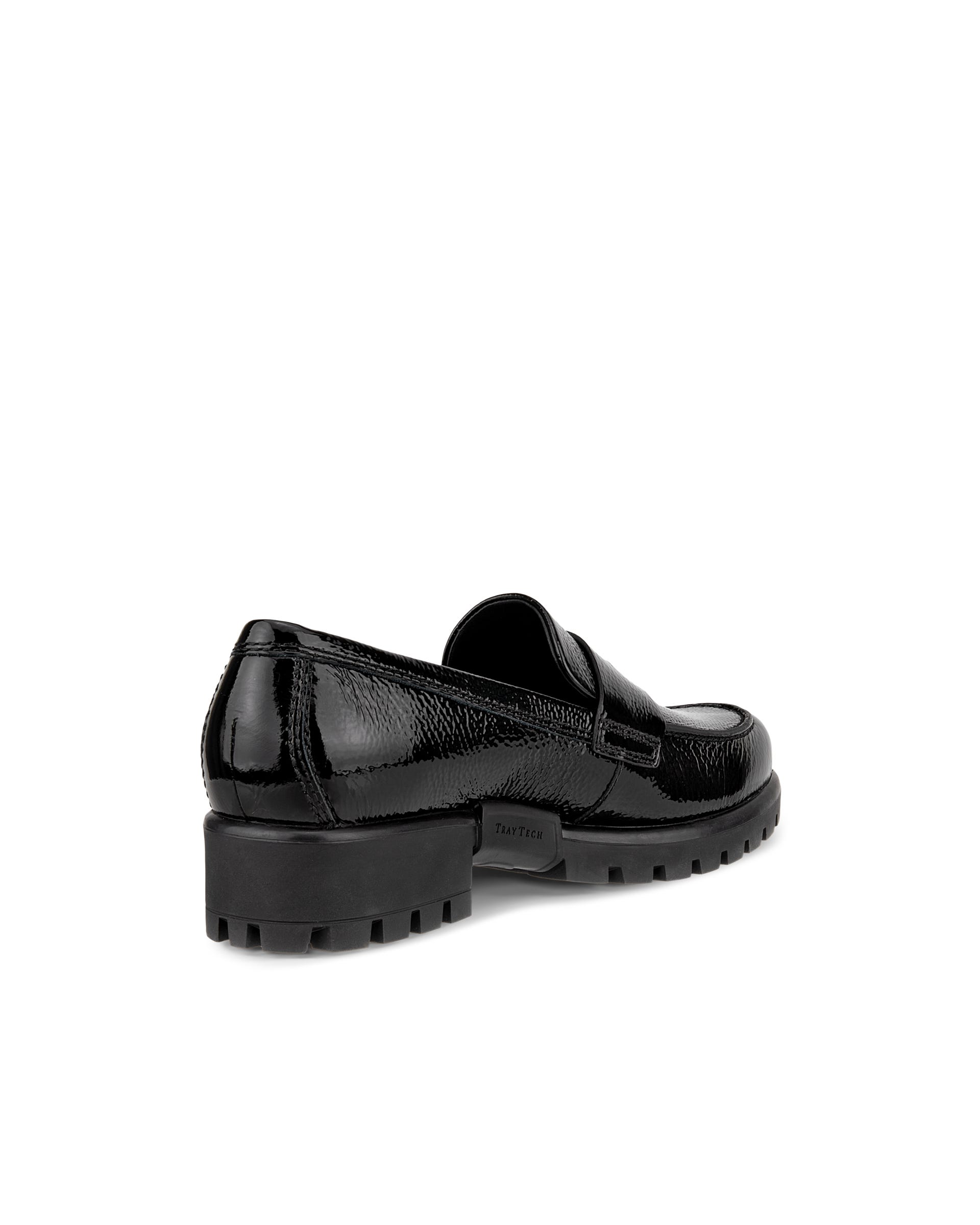 ECCO Modtray ウィメンズ レザーローファー - ブラック - Back