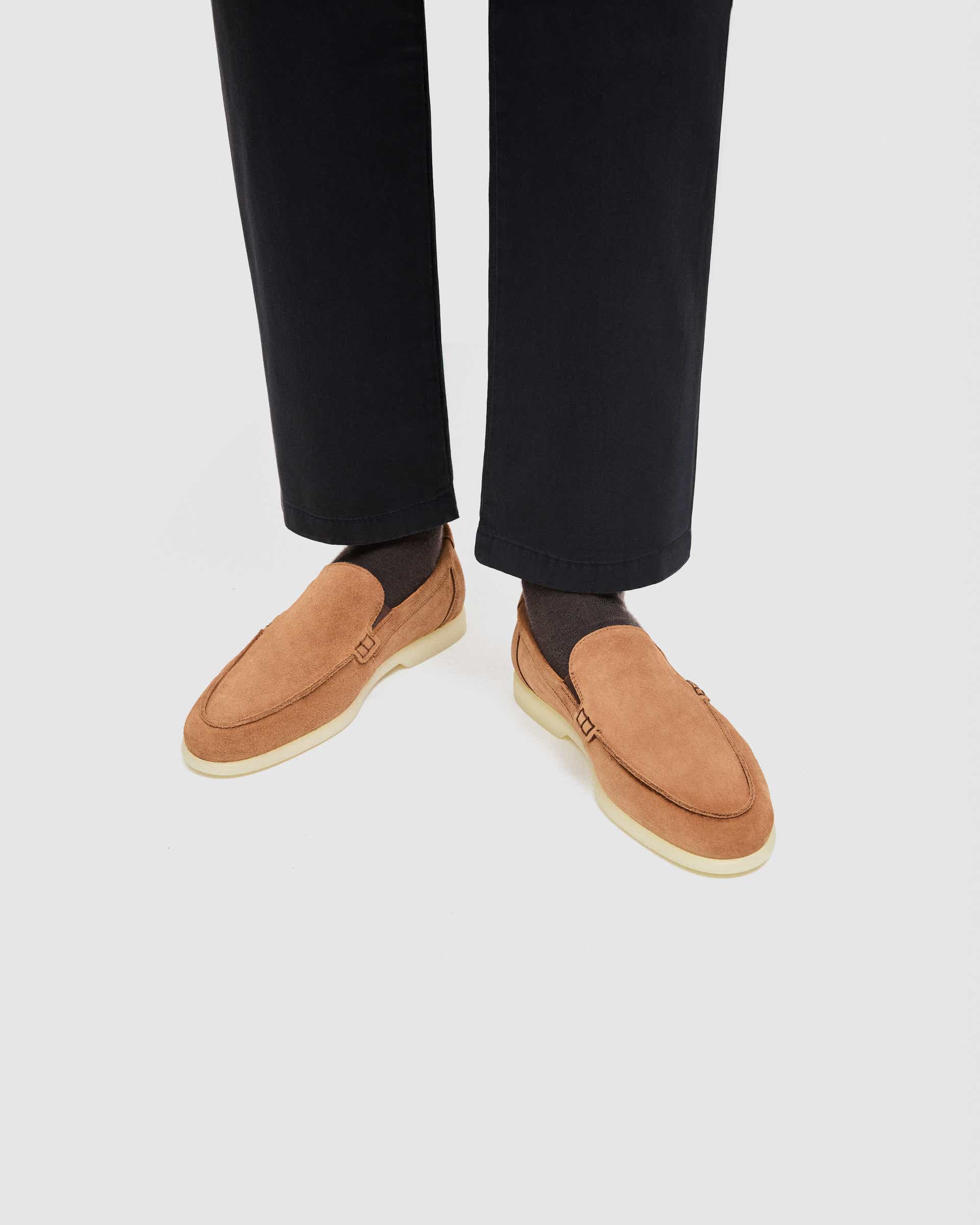 ECCO® METROPOLE VERONA herre loafer semsket skinn - Brun - Lifestyle image-1