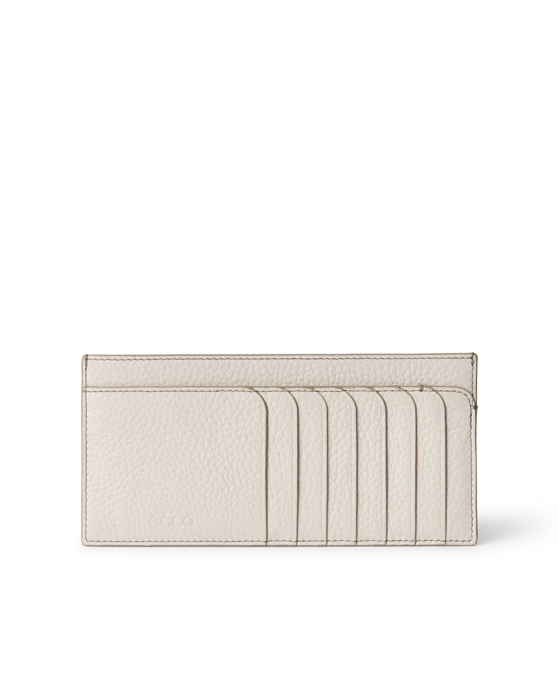 ECCO Wallet Pebbled レザーウォレット - ベージュ - Main