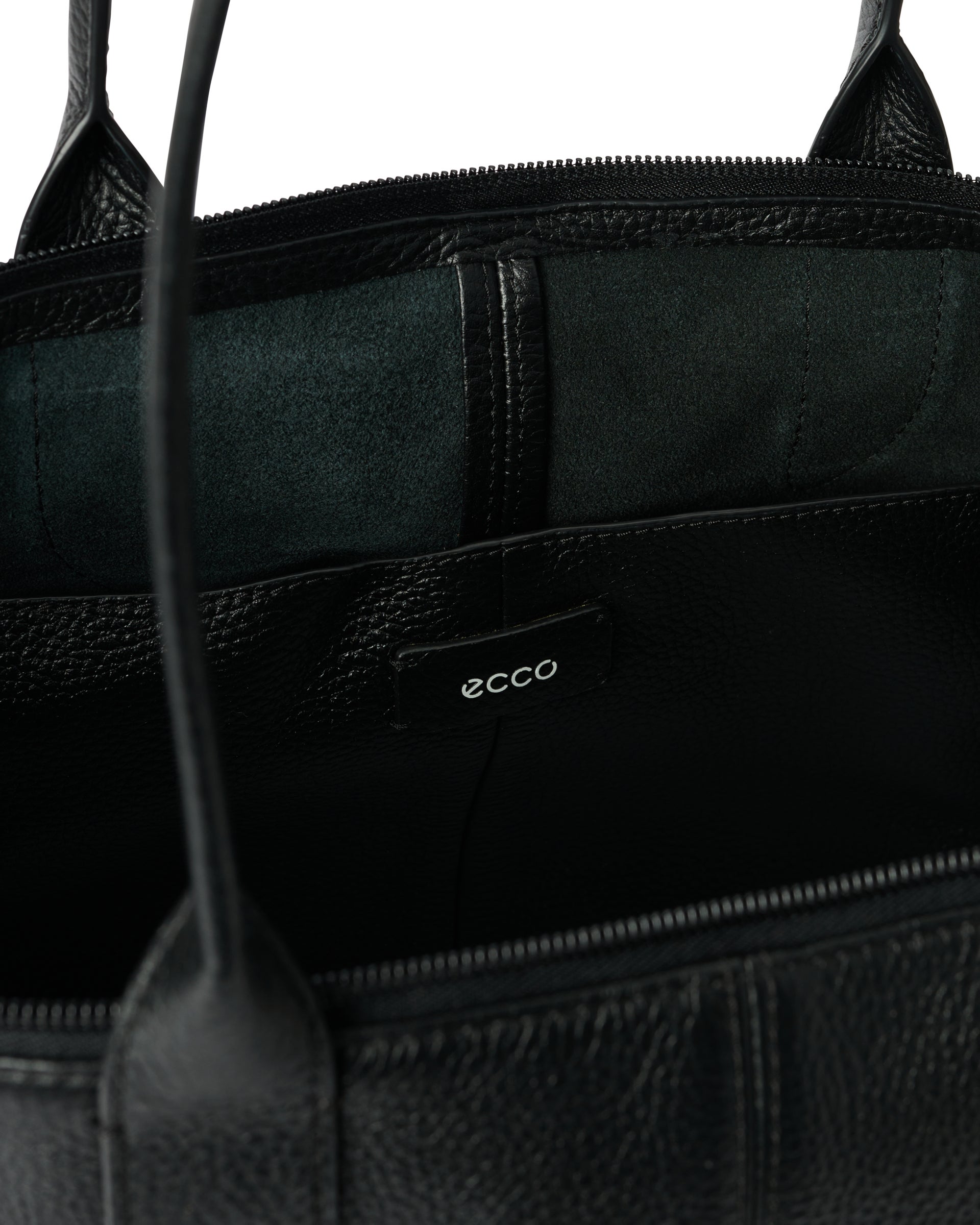 Torba za čez telo ECCO® Tote - Črna - Inside