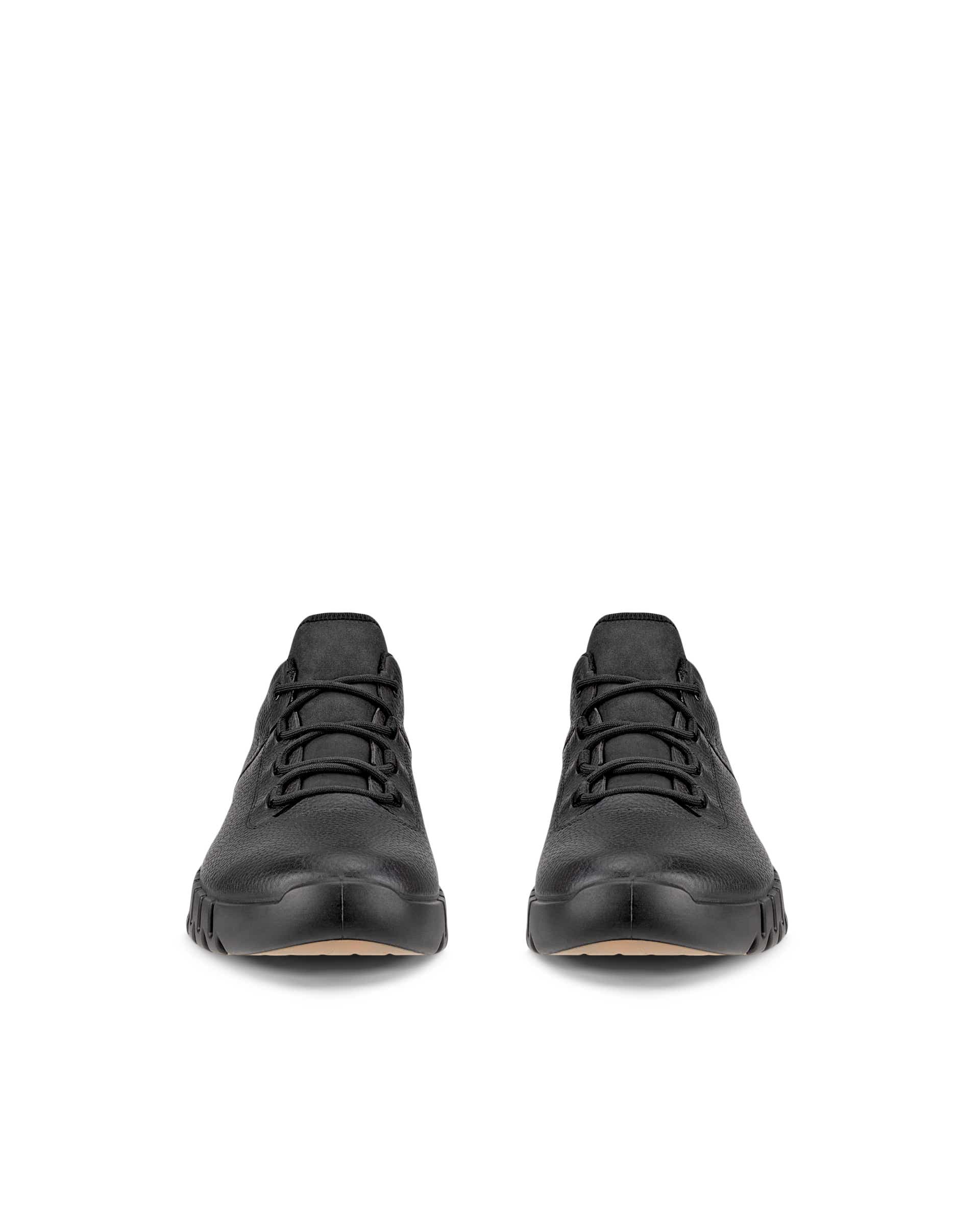 Pánské kožené Gore-Tex tenisky ECCO® Gruuv - Černá - Front pair
