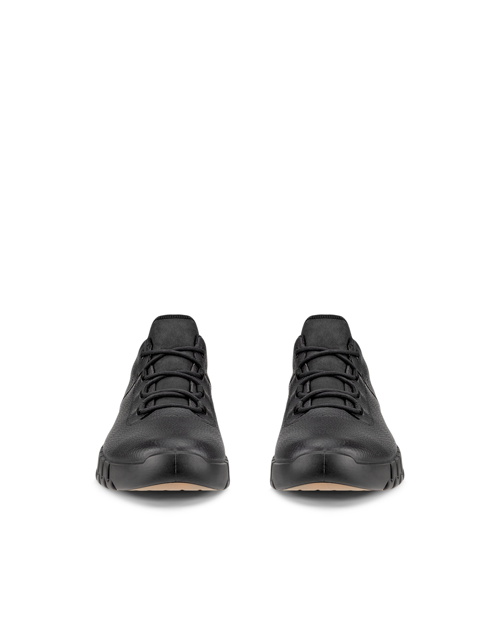 Pánské kožené Gore-Tex tenisky ECCO® Gruuv - Černá - Front pair