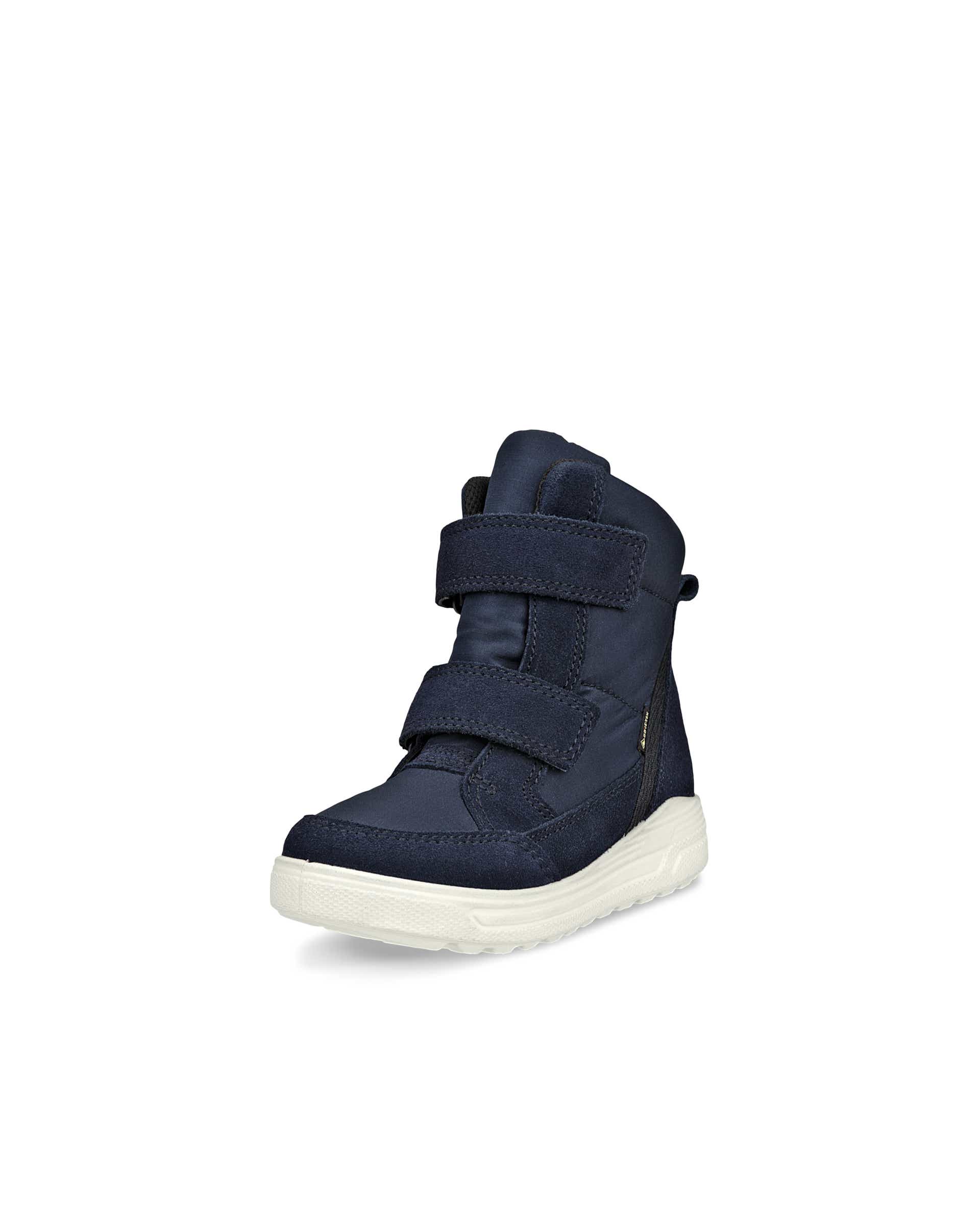 Lasten ECCO® Urban Snowboarder mokkanahkaiset Gore-Tex -talvinilkkurit - Sininen - Main