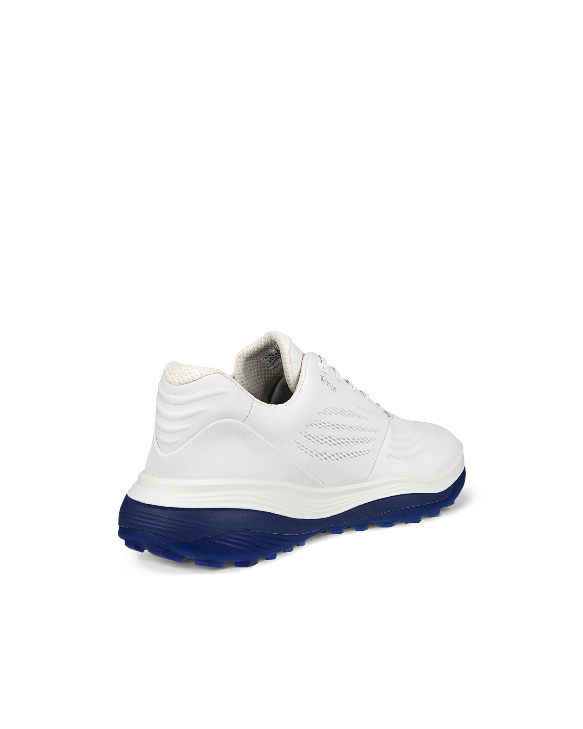 ECCO LT1 GOLF LACE Men メンズ レザーウォータープルーフゴルフシューズ - ホワイト - Back