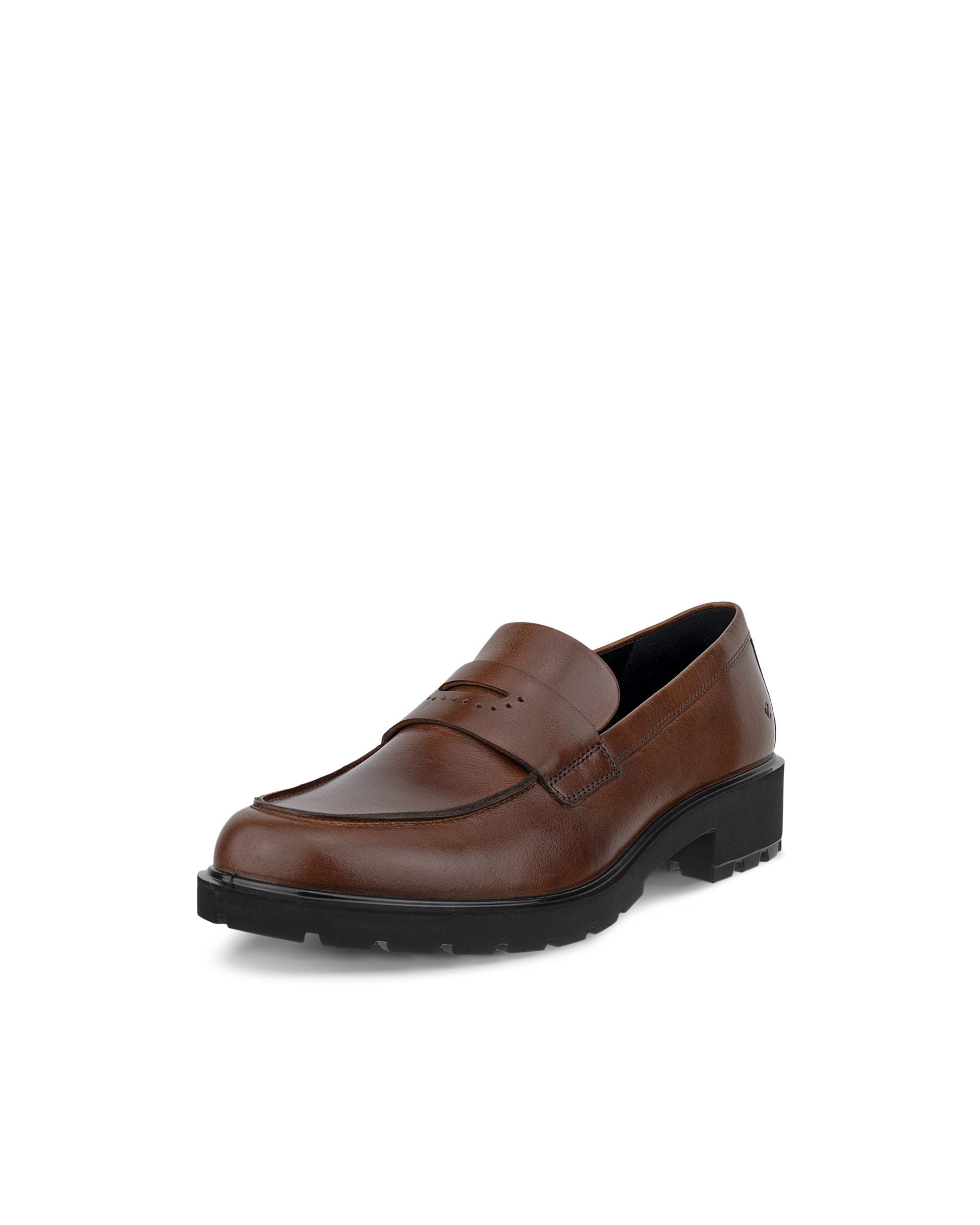 ECCO® METROPOLE VIENNA ženske kožne mokasinke - Smeđa - Main