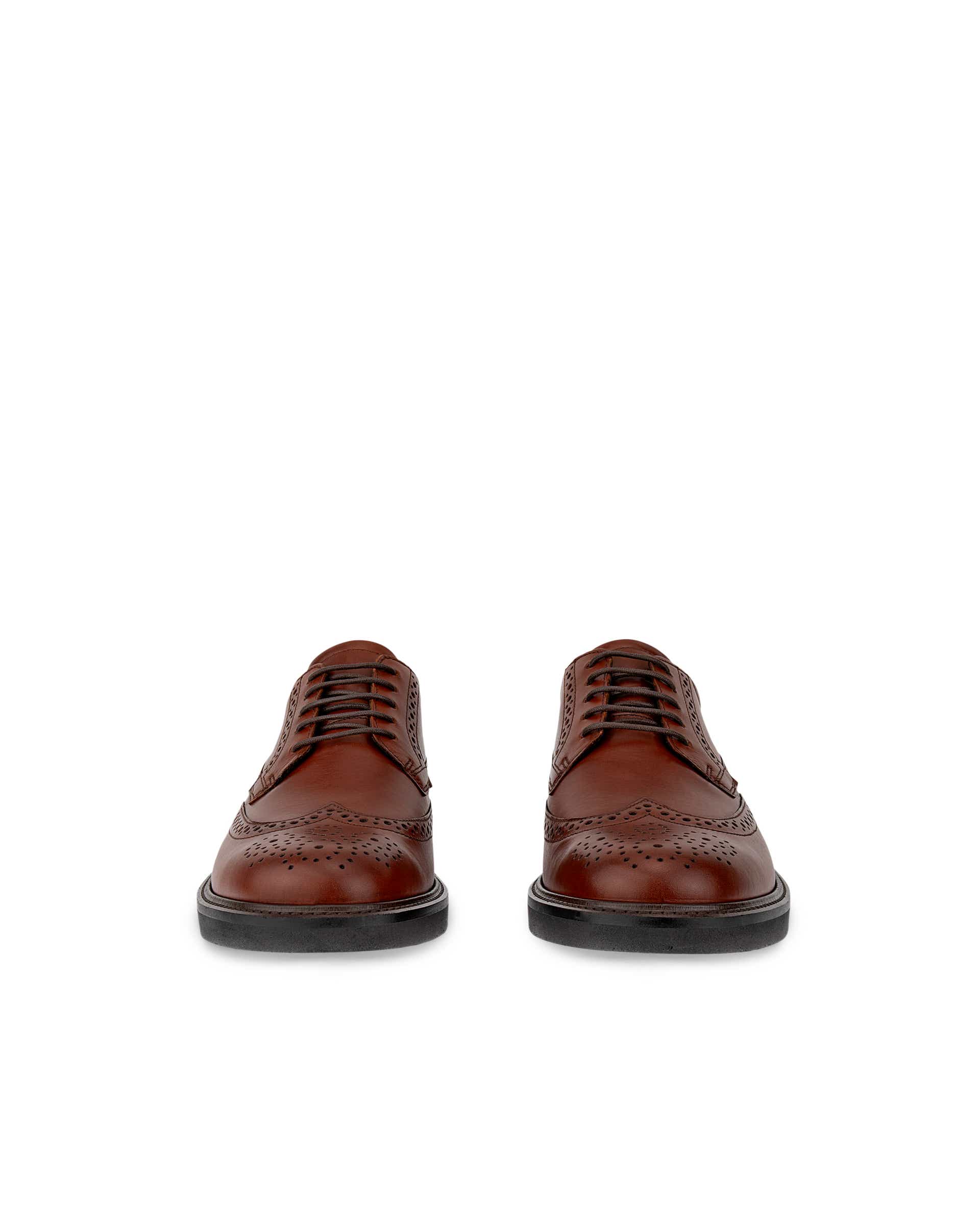 ECCO® Metropole London Herren Budapester aus Leder - Braun - Front pair