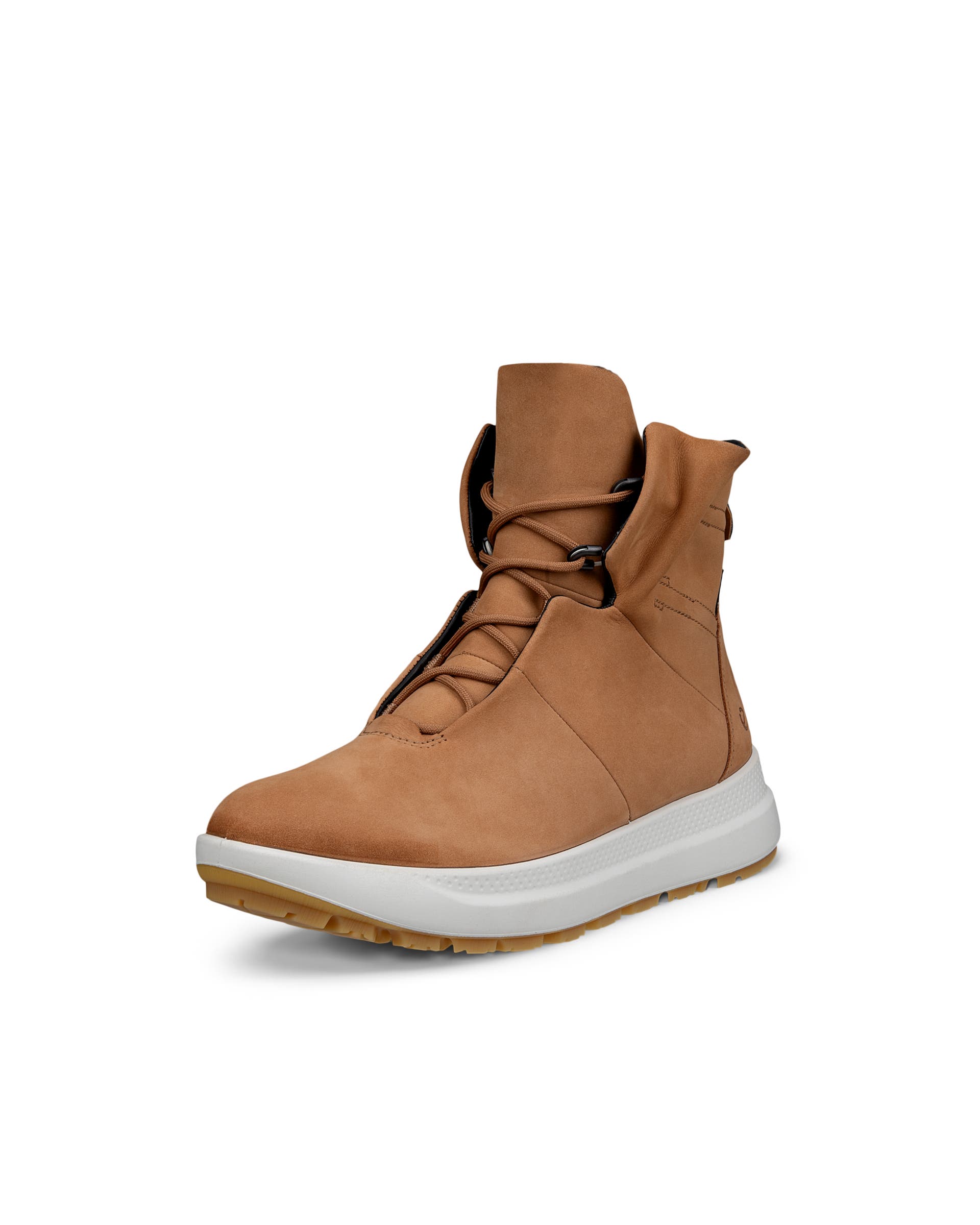 Damskie nubukowe buty outdoor za kostkę Gore-Tex ECCO® SOLICE - Brązowy - Main