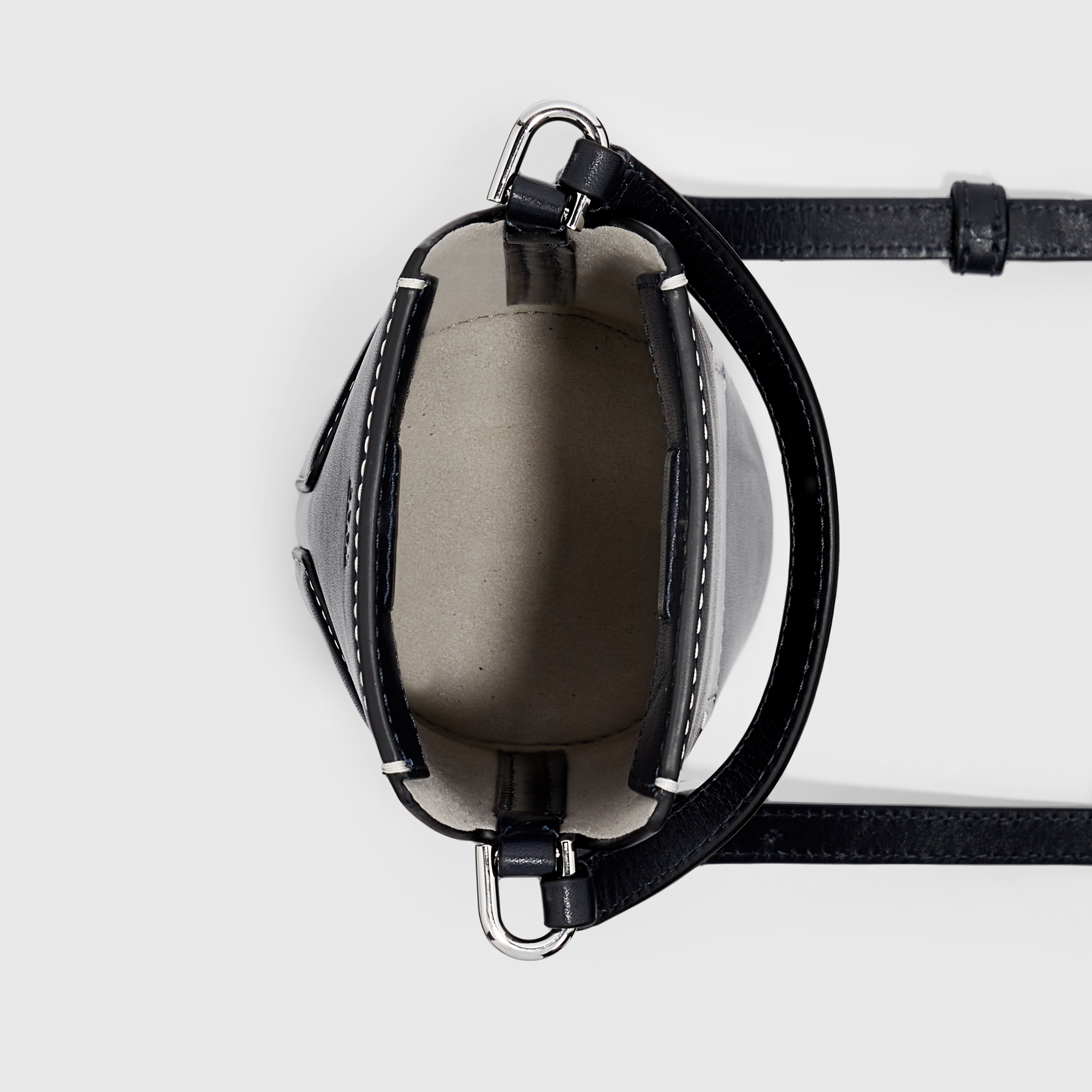 ECCOยฎ E Pot Leather Crossbody Bag - Blue - Birdeye
