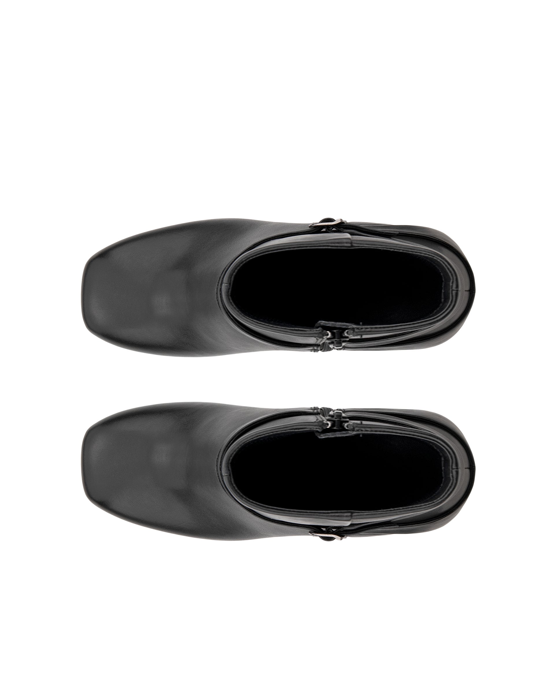 Dámská kožená kotníčková obuv ECCO® SCULPTED ALBA 65 - Černá - Top left pair