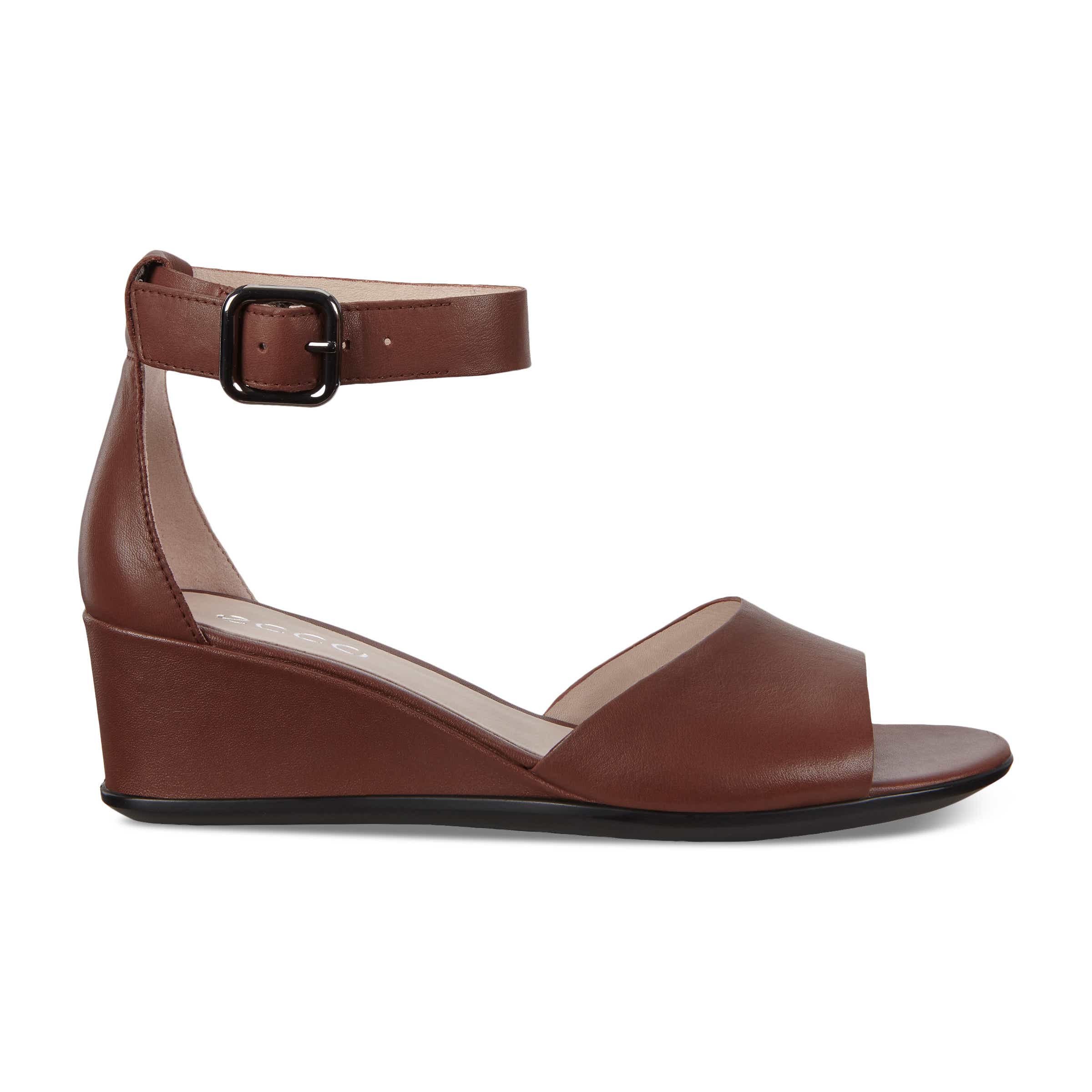 ECCO SHAPE 35 WEDGE SANDAL - Brown - Outside