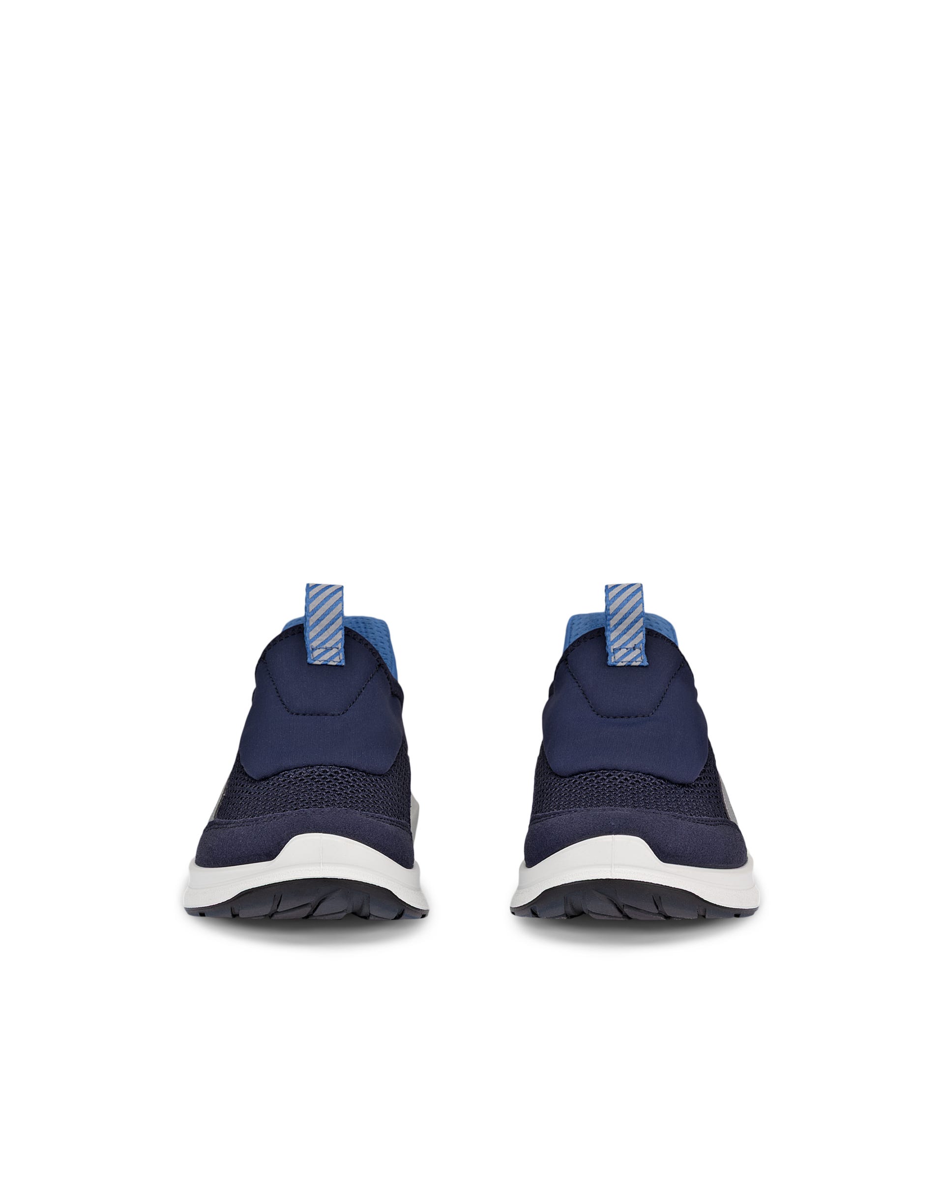 ECCO® BIOM 2.2 Kinder Slip-On-Sneaker aus Textil - Blau - Front pair