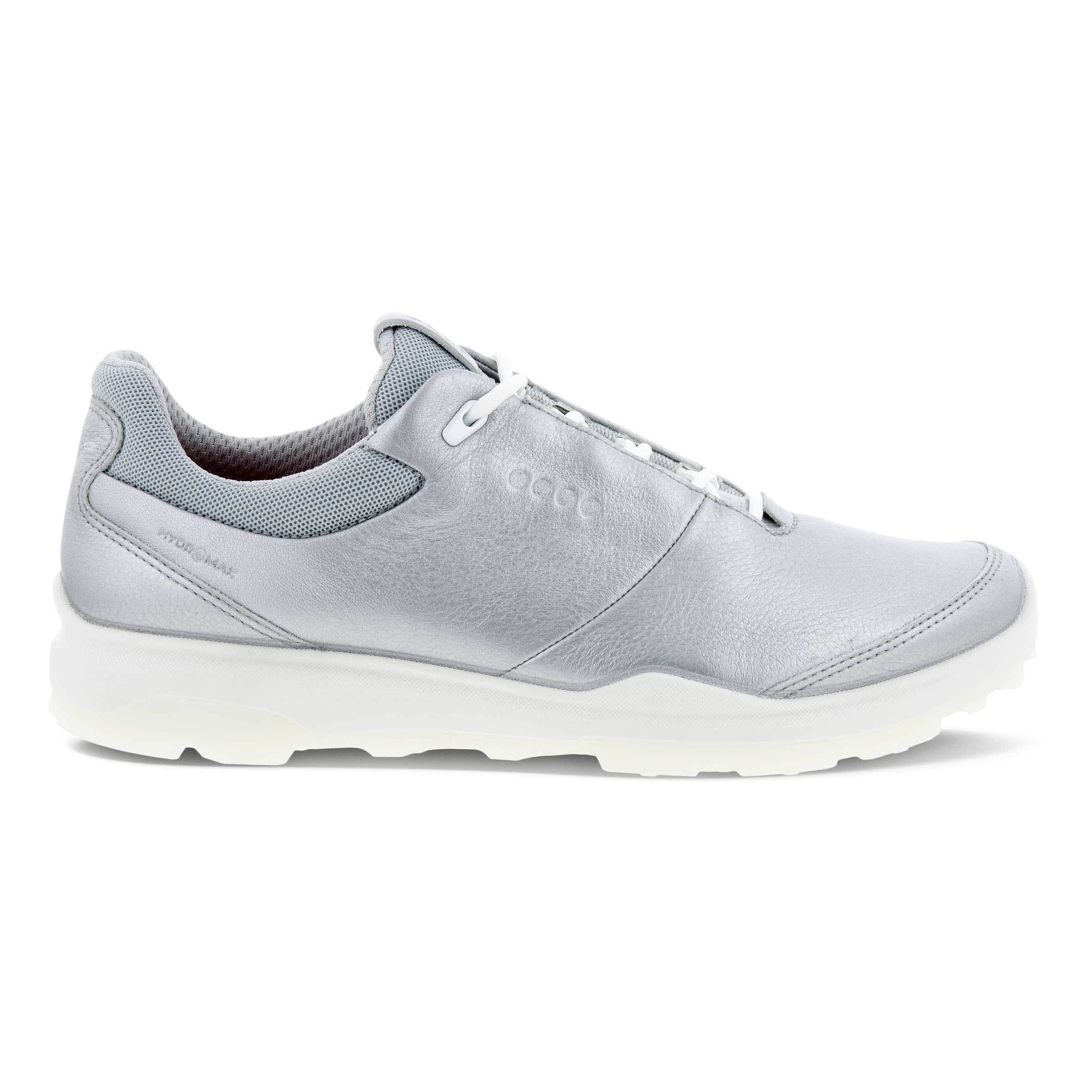 Ladies ECCO® Golf BIOM Hybrid 3 Leather Shoe - Metallics - Outside