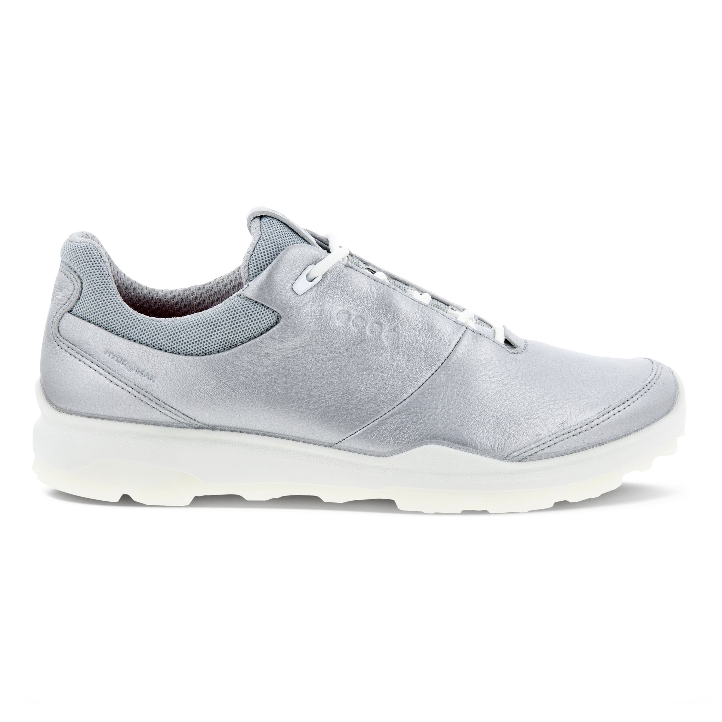 Ladies ECCO® Golf BIOM Hybrid 3 Leather Shoe - Metallics - Outside