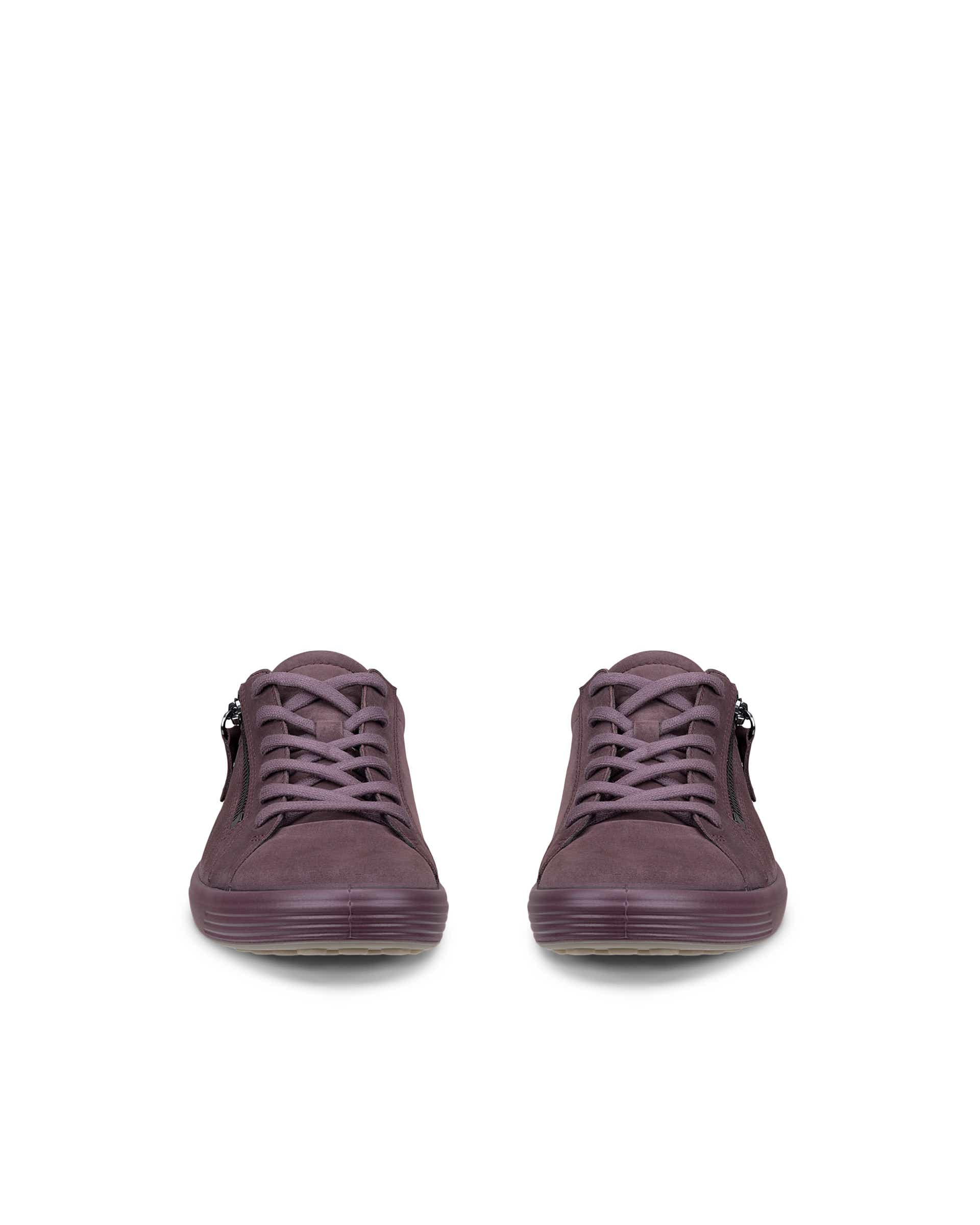 Dámské kožené tenisky ECCO® SOFT 7 - Fialová - Front pair
