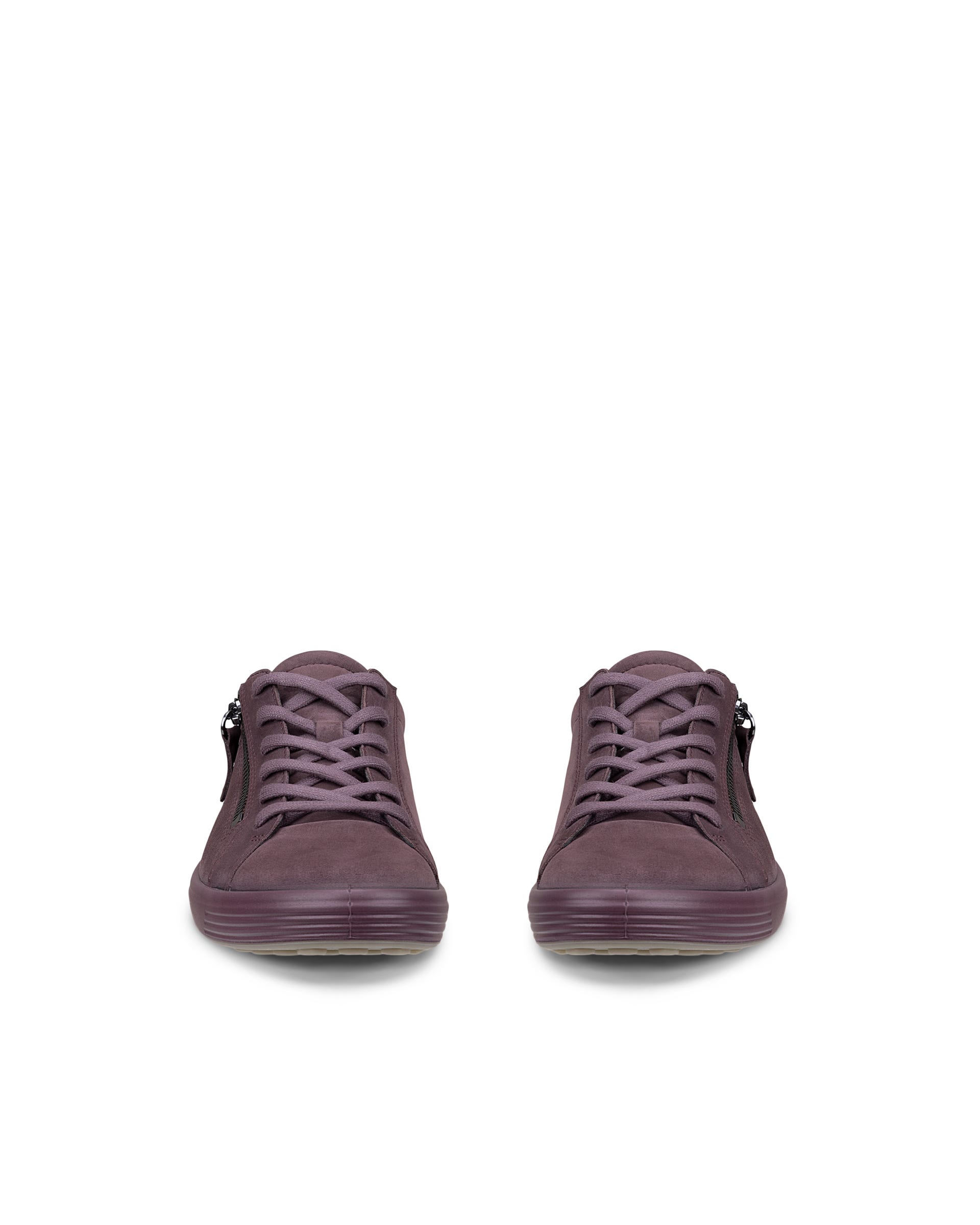 Dámské kožené tenisky ECCO® SOFT 7 - Fialová - Front pair