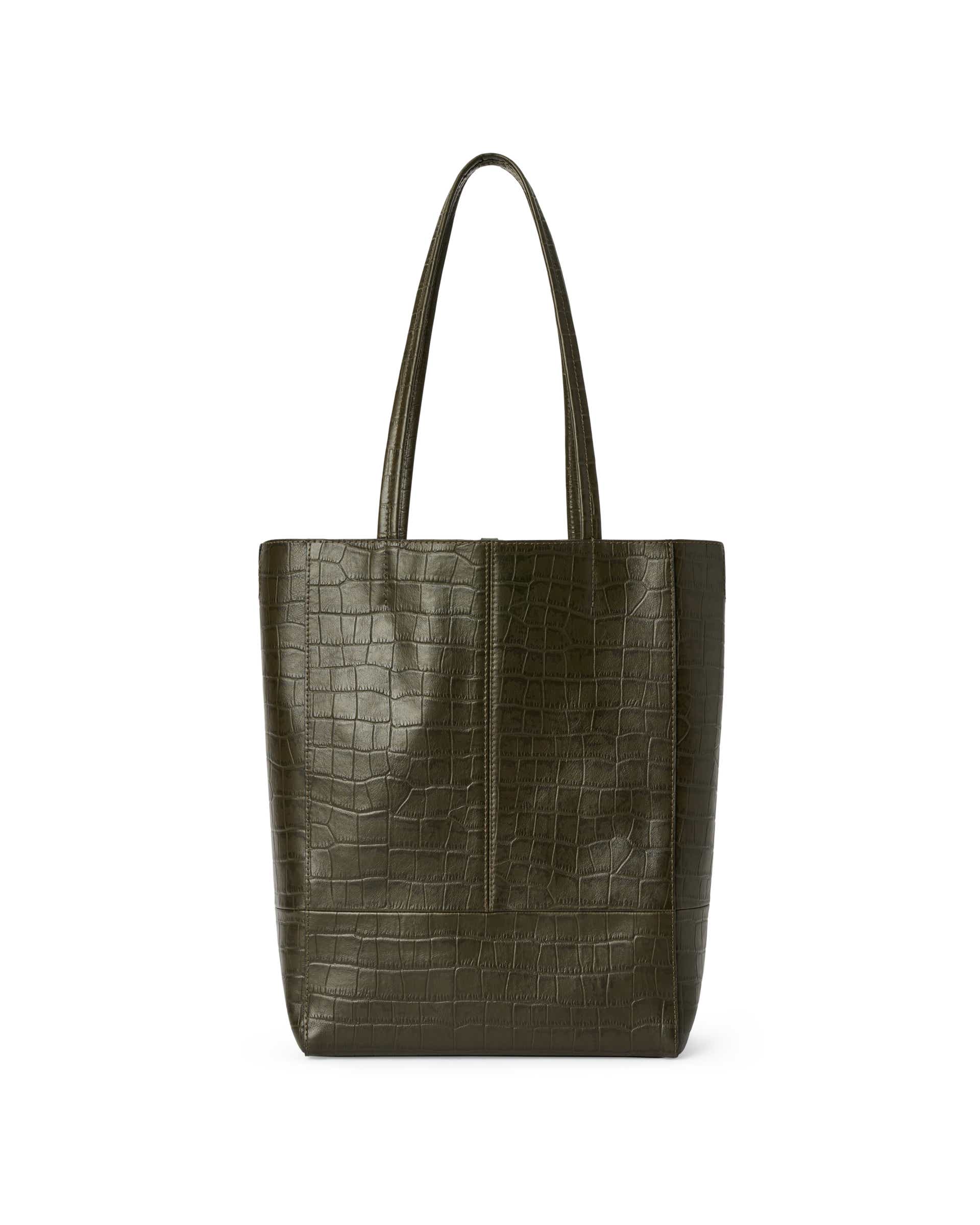 ECCO Aven Tote レザートートバッグ - グリーン - Back