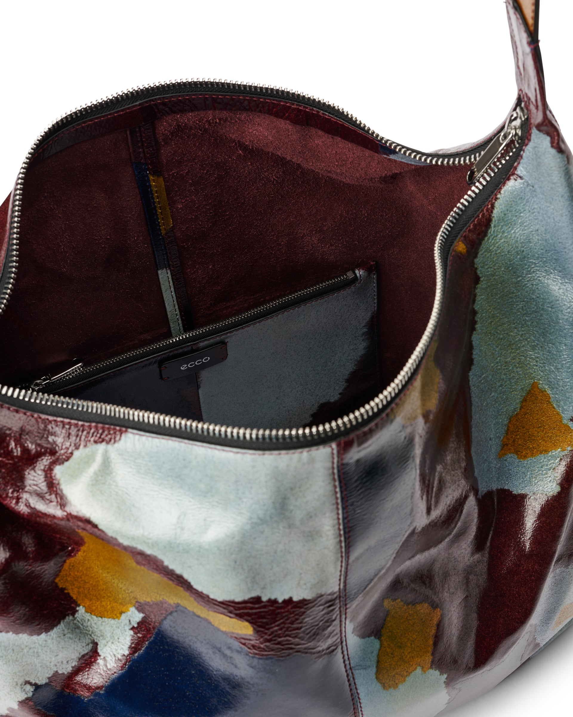 ECCO HOBO LARGE SOFT CAMO LEATHER - Multicolour - Inside