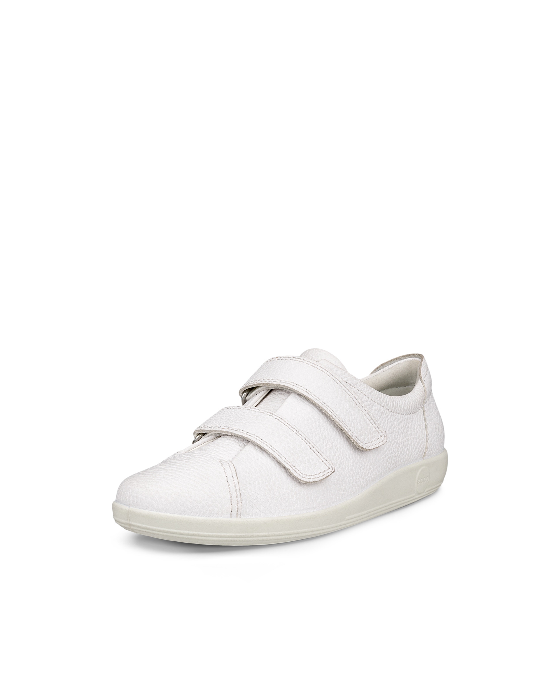 ECCO® Soft 2.0 Dames leren wandelschoen - Wit - Main
