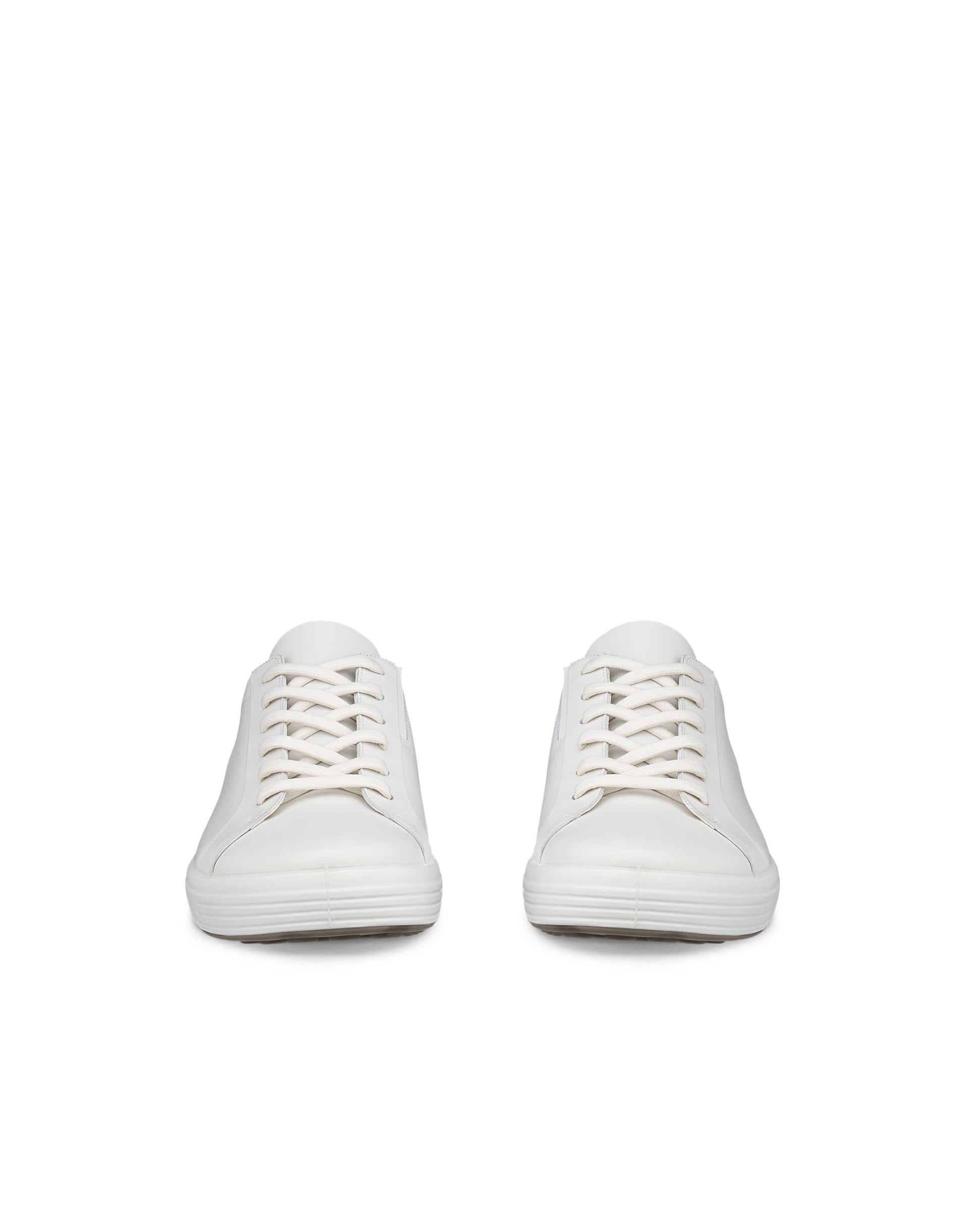 Pánské kožené tenisky ECCO® Soft 7 - Bílá - Front pair