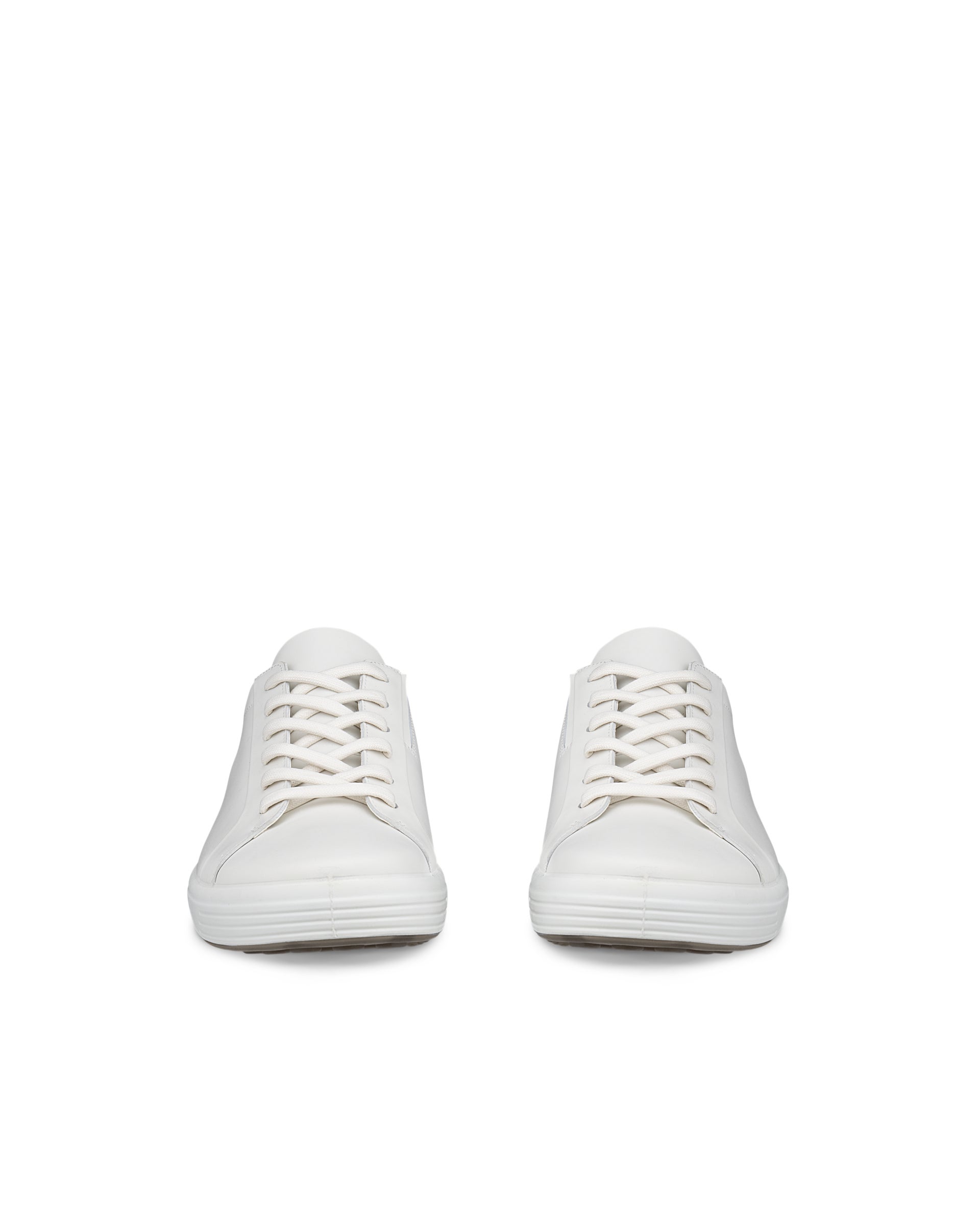 Pánske kožené tenisky ECCO® Soft 7 - Biela - Front pair