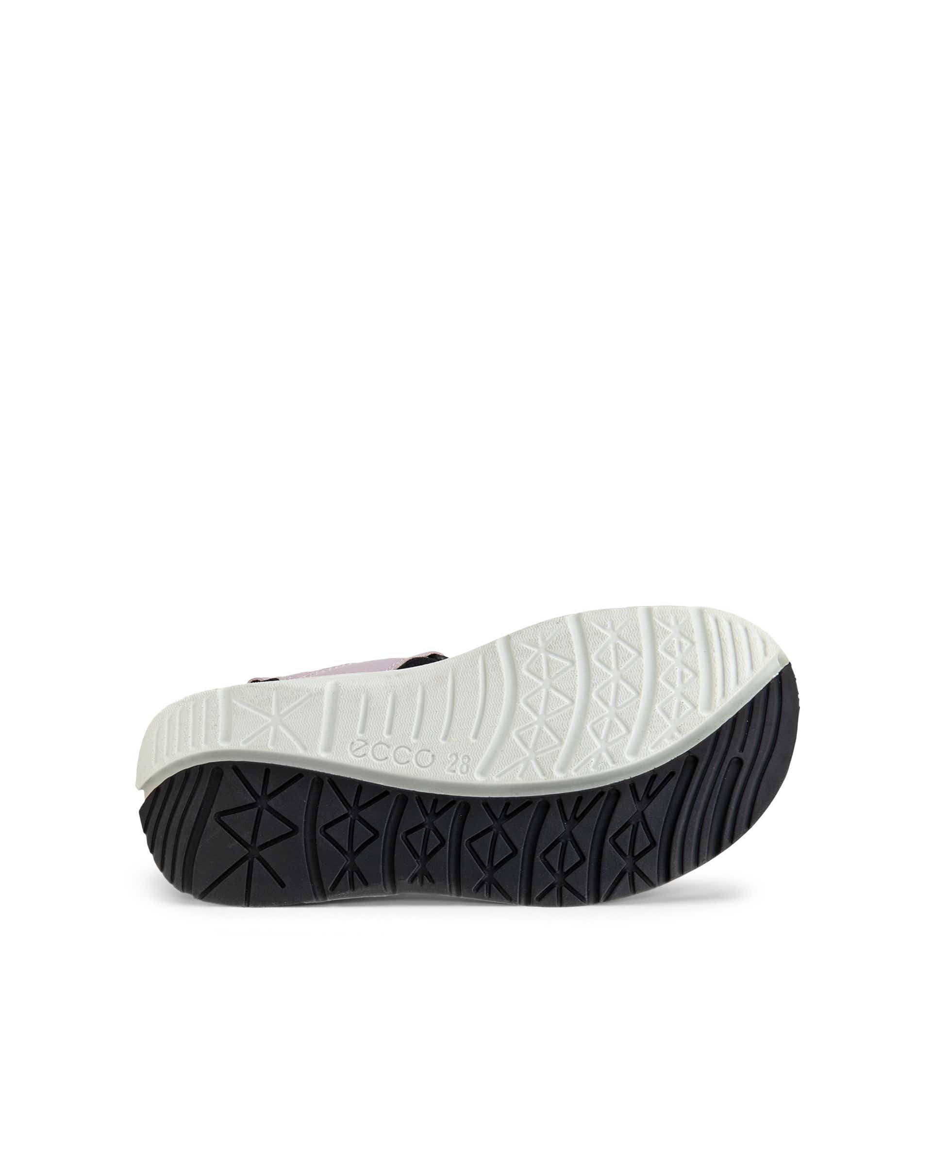 Dětské kožené outdoorové sandály ECCO® X-Trinsic - Růžová - Sole
