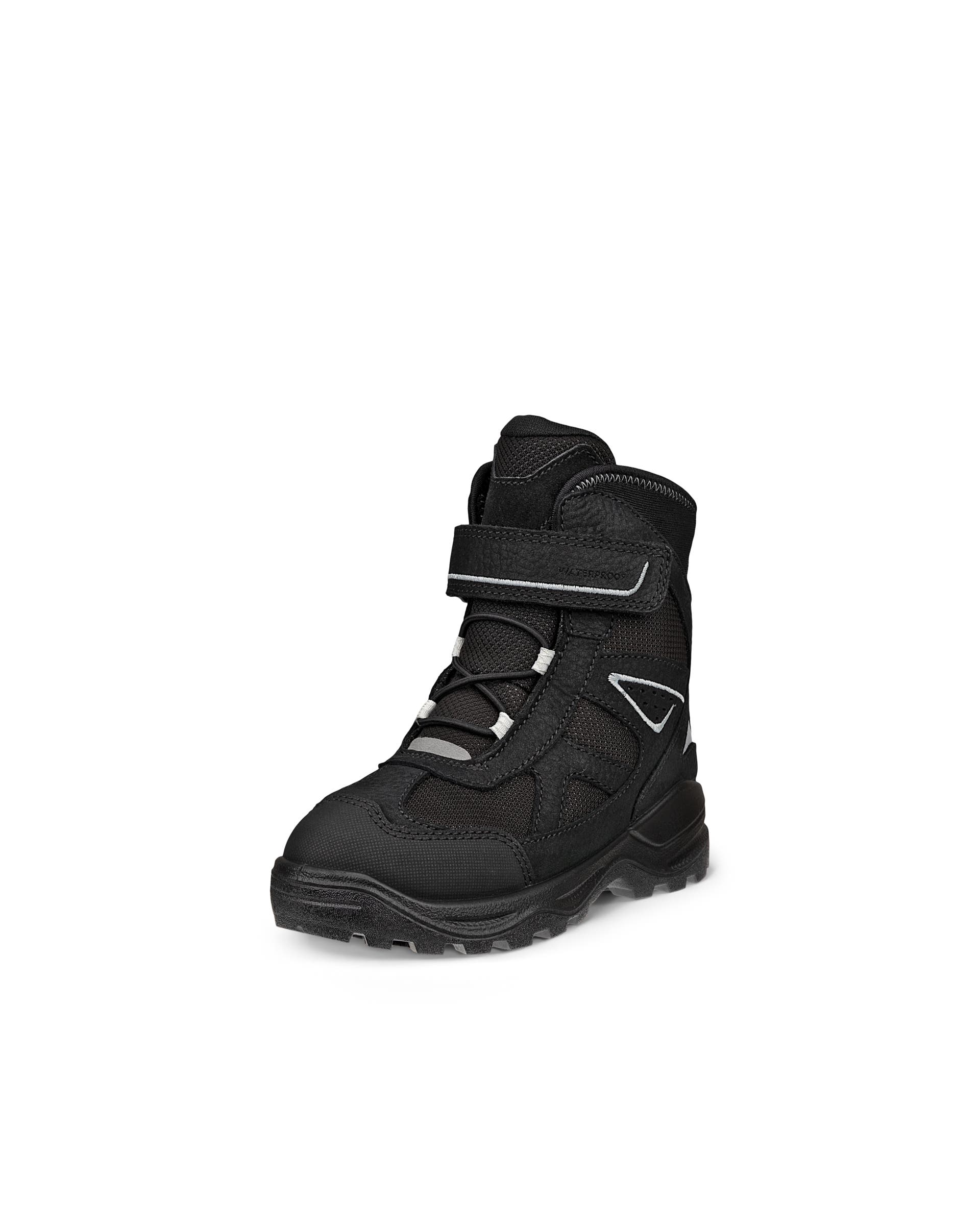 ECCO® Snow Mountain Vattentät vintersko i nubuck barn - Svart - Main