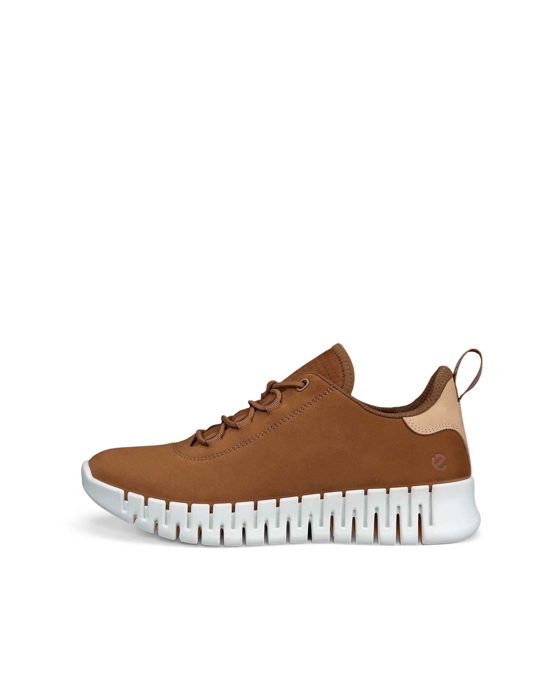 ECCO® GRUUV dame sneakers nubuk - Brun - Outside