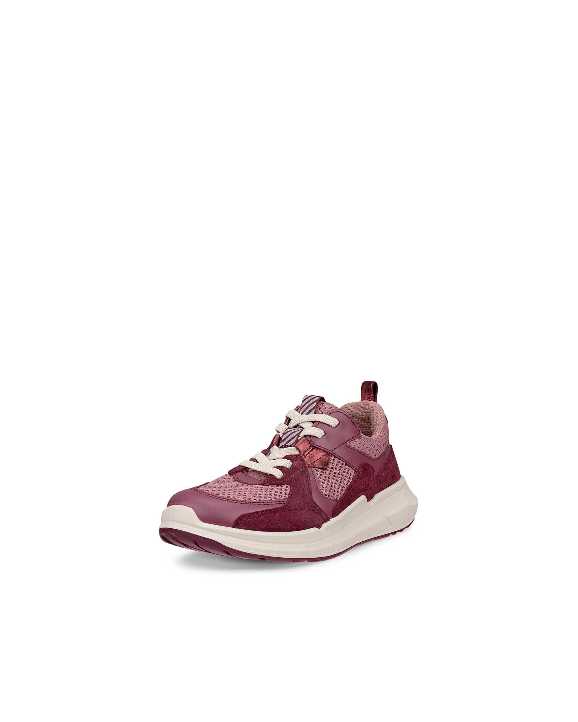 ECCO® BIOM 2.2 baskets de plein air en cuir pour enfant - Rose - Main